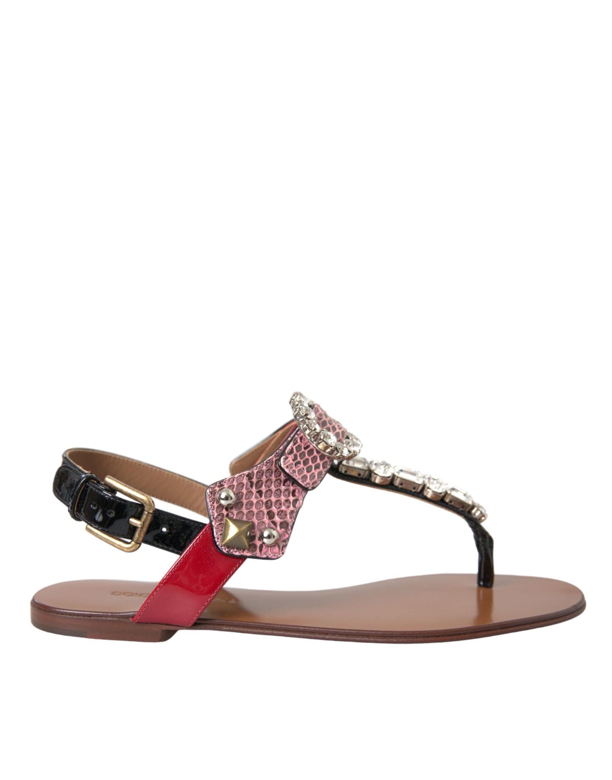 Dolce & Gabbana Multicolor Flip Flop Sandals for Women