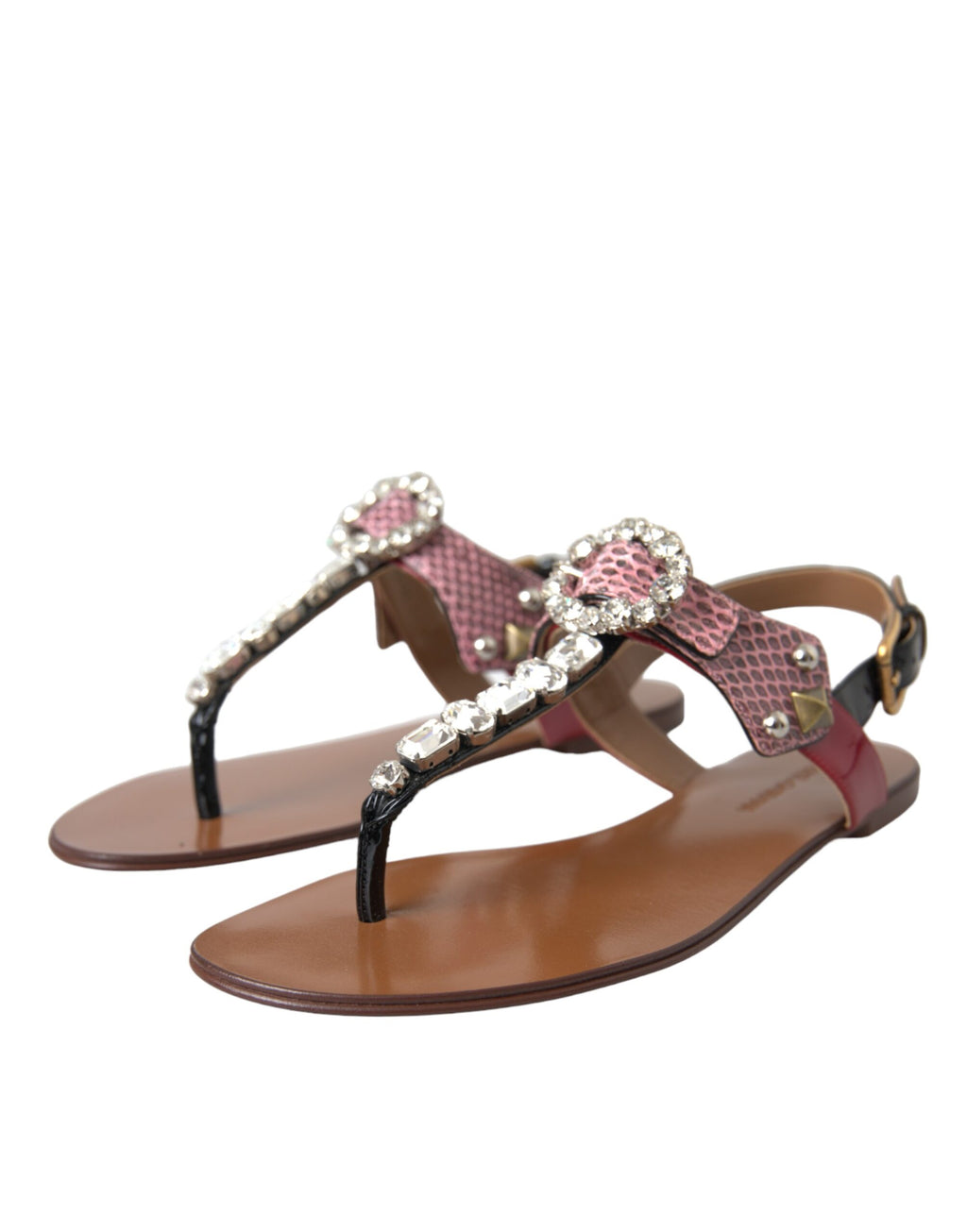 Dolce & Gabbana Multicolor Flip Flop Sandals for Women detail view