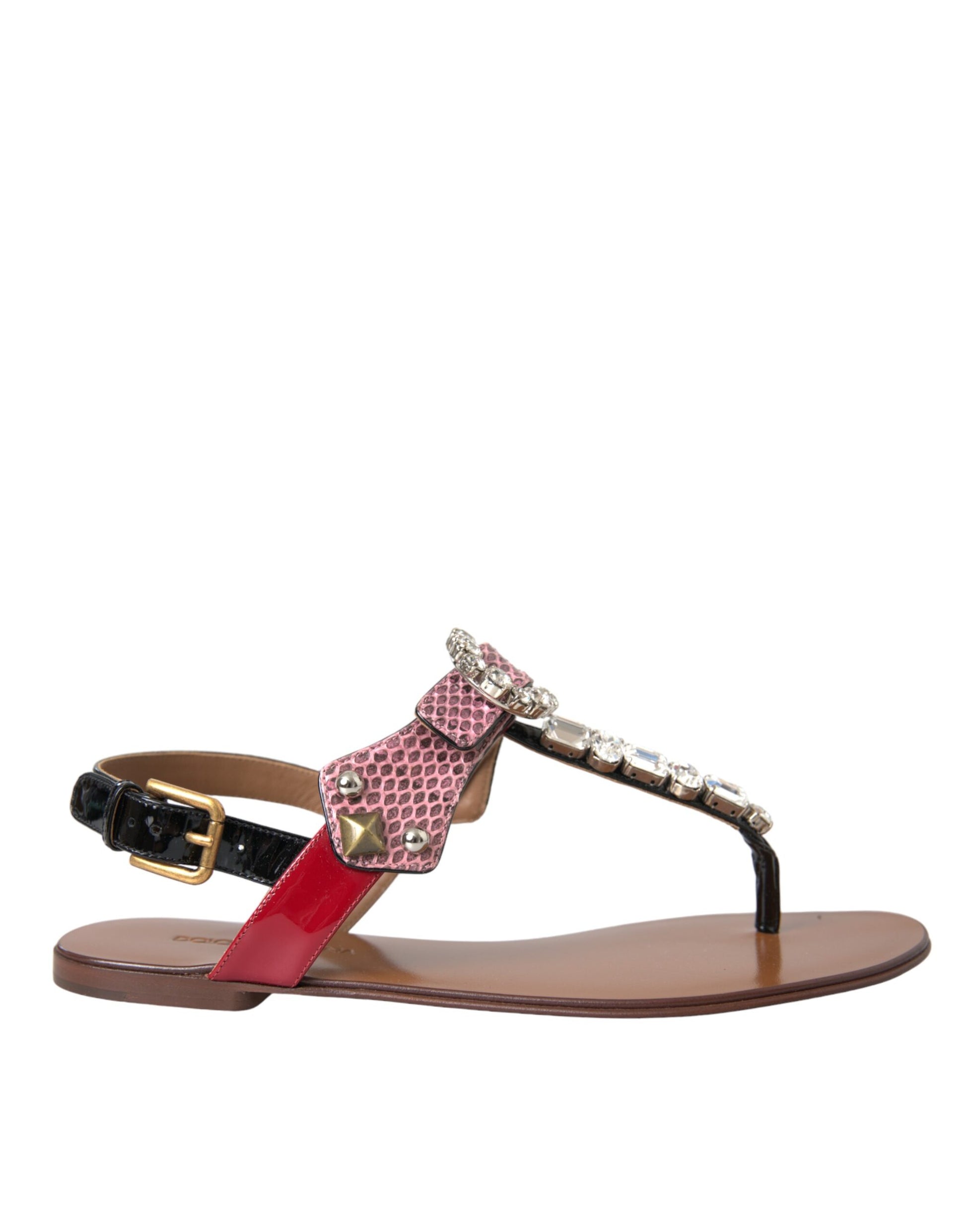 Dolce & Gabbana Multicolor Flip Flop Sandals for Women