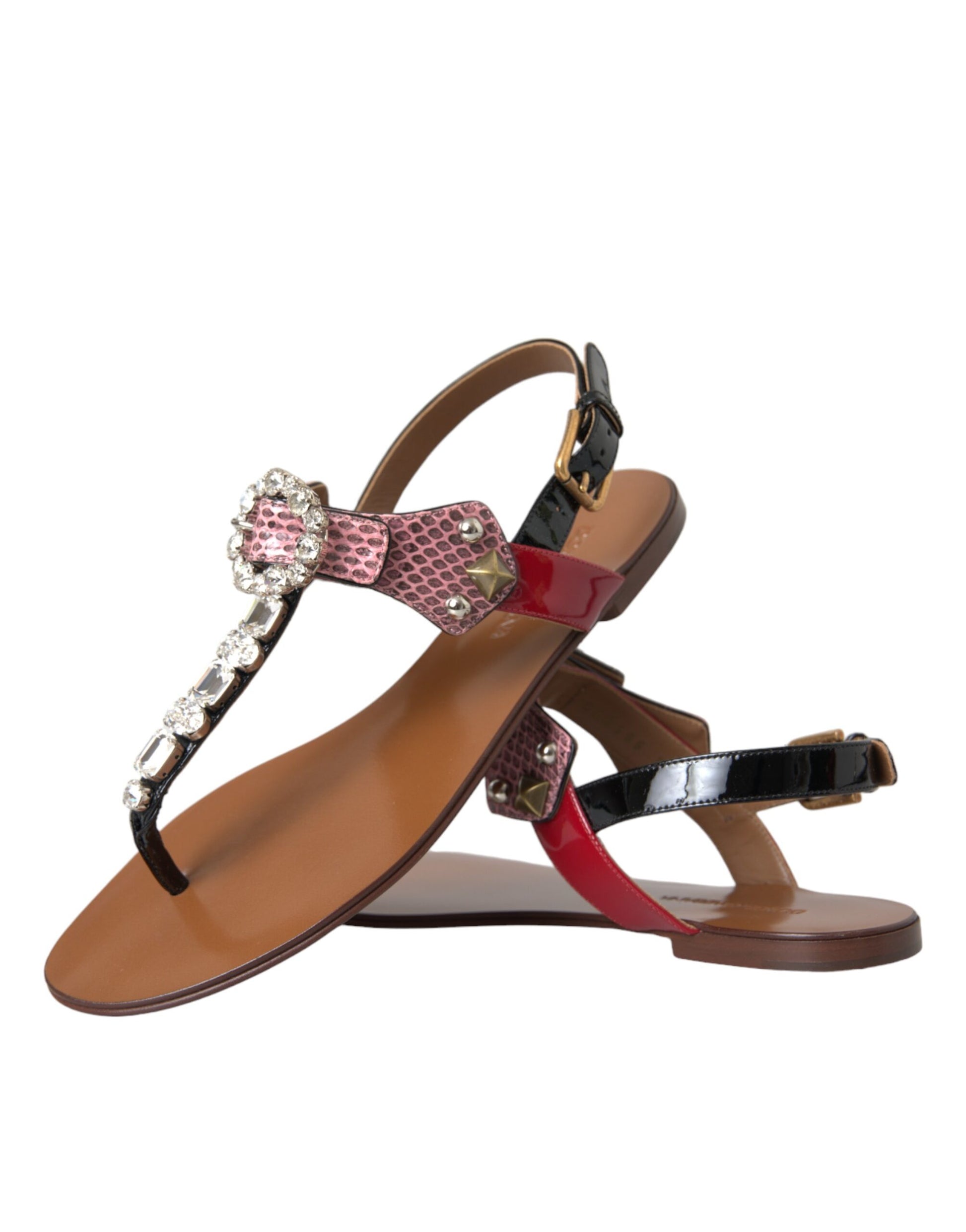Dolce & Gabbana Multicolor Flip Flop Sandals for Women additional view
