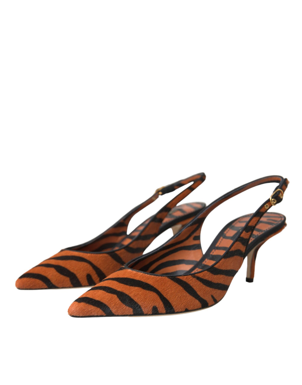 Dolce & Gabbana Orange Mid Heel for Women detail view