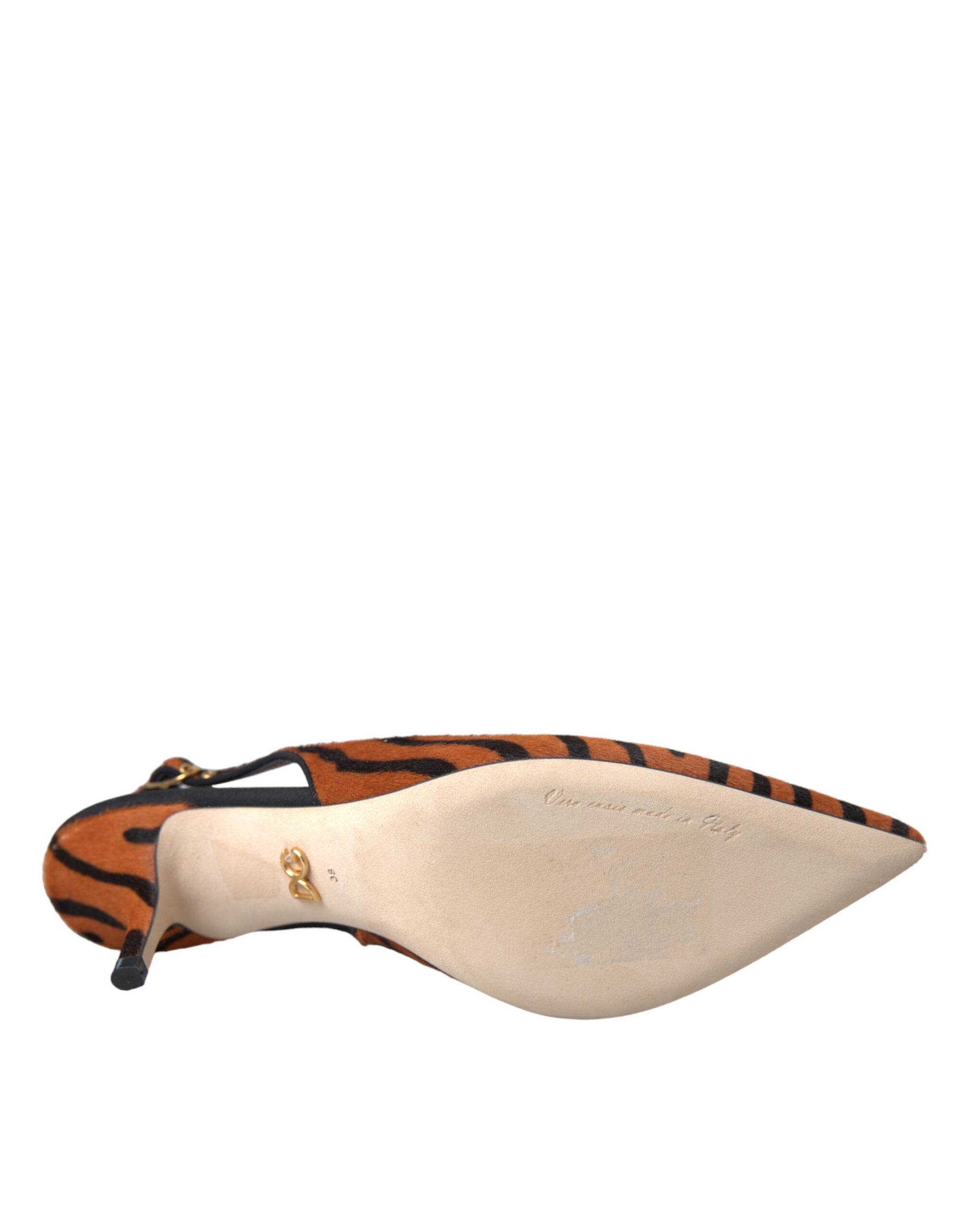 Dolce & Gabbana Orange Mid Heel for Women additional view