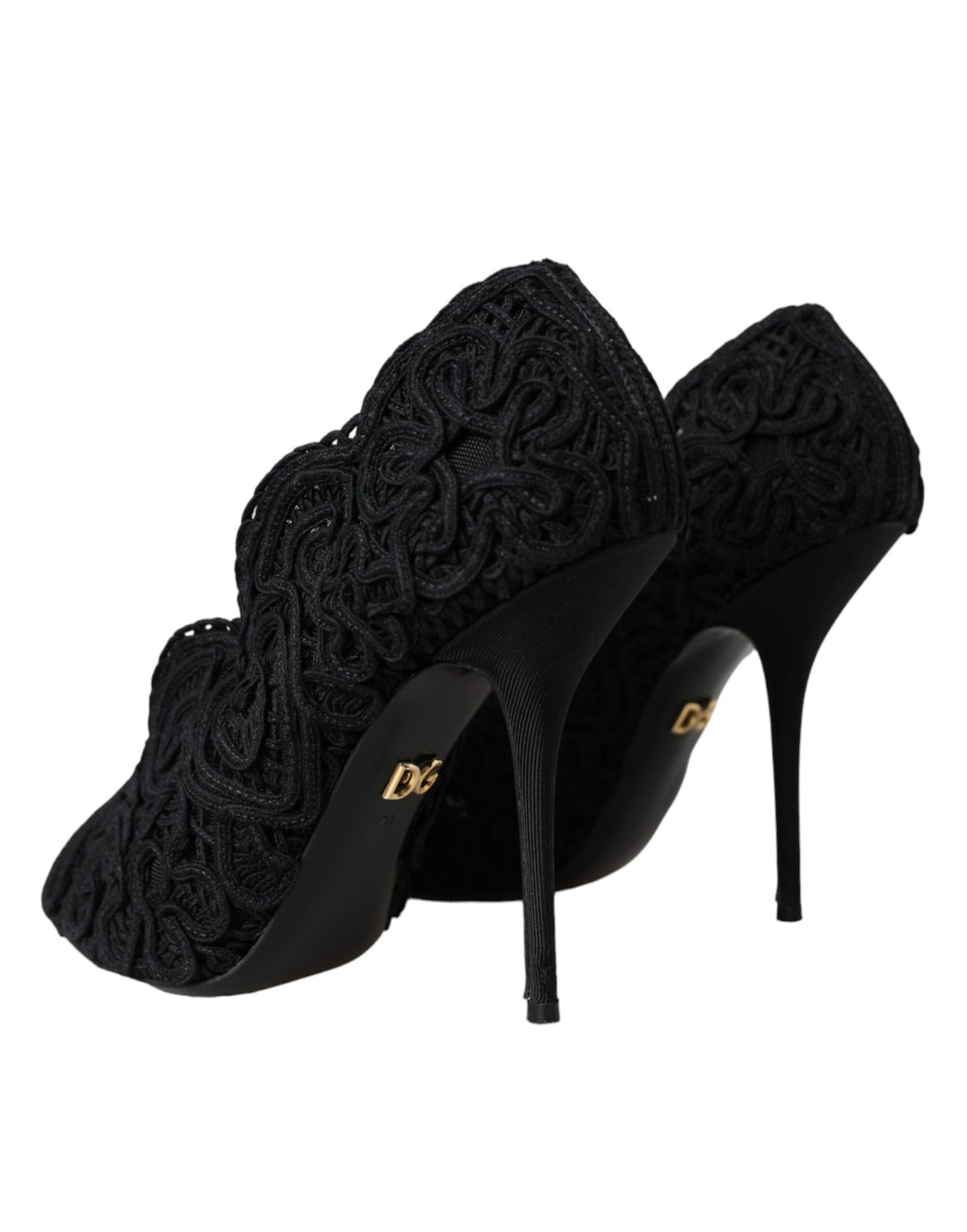 Dolce & Gabbana Black High Heel for Women side view
