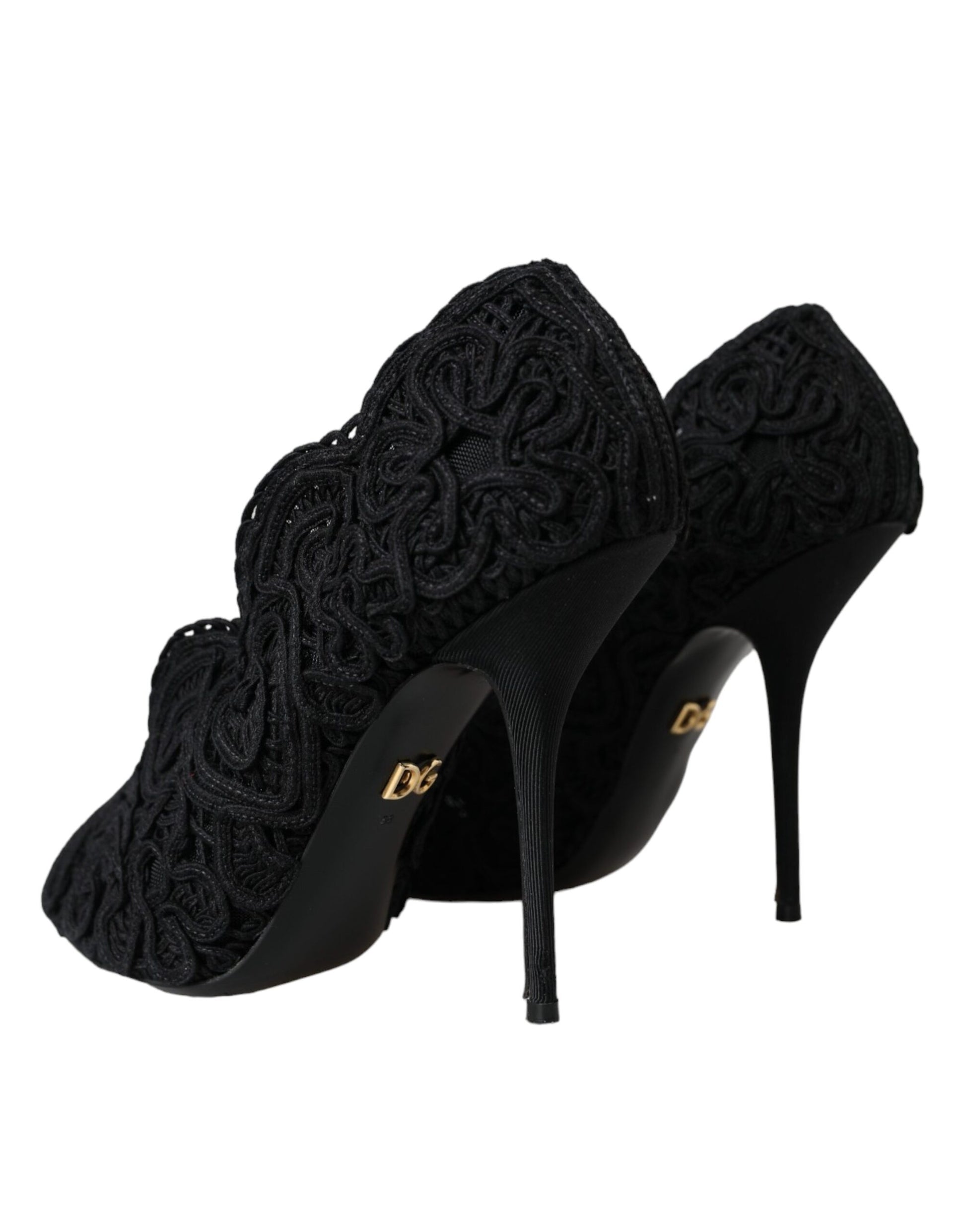 Dolce & Gabbana Black High Heel for Women side view