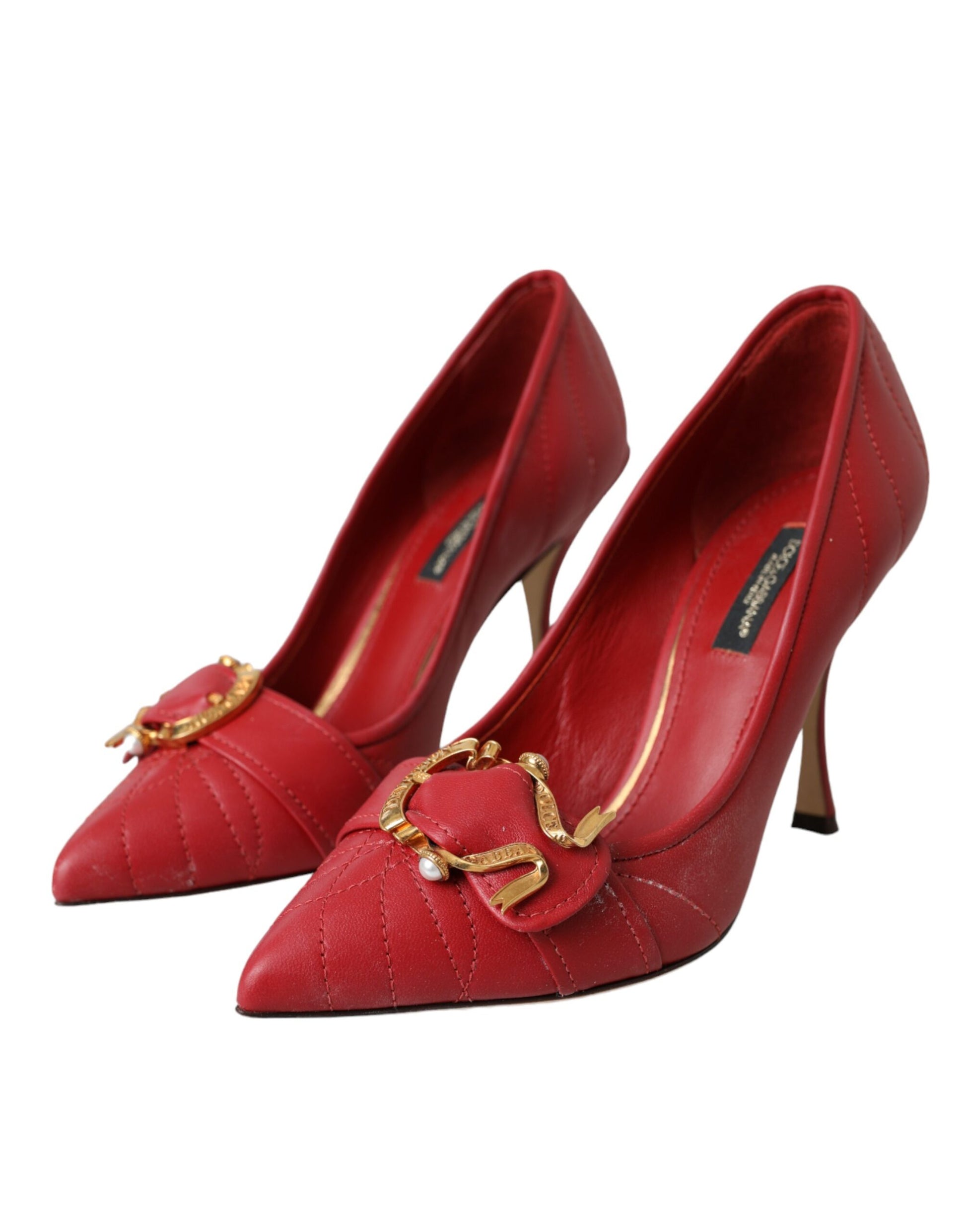 Dolce & Gabbana Red High Heel for Women detail view