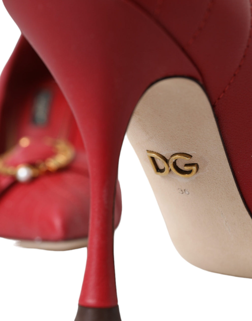 Dolce & Gabbana Red High Heel for Women additional view