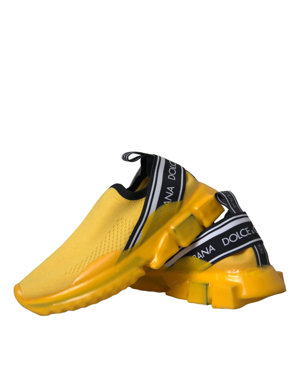 Dolce & Gabbana Yellow Chunky Sneakers for Women additional view
