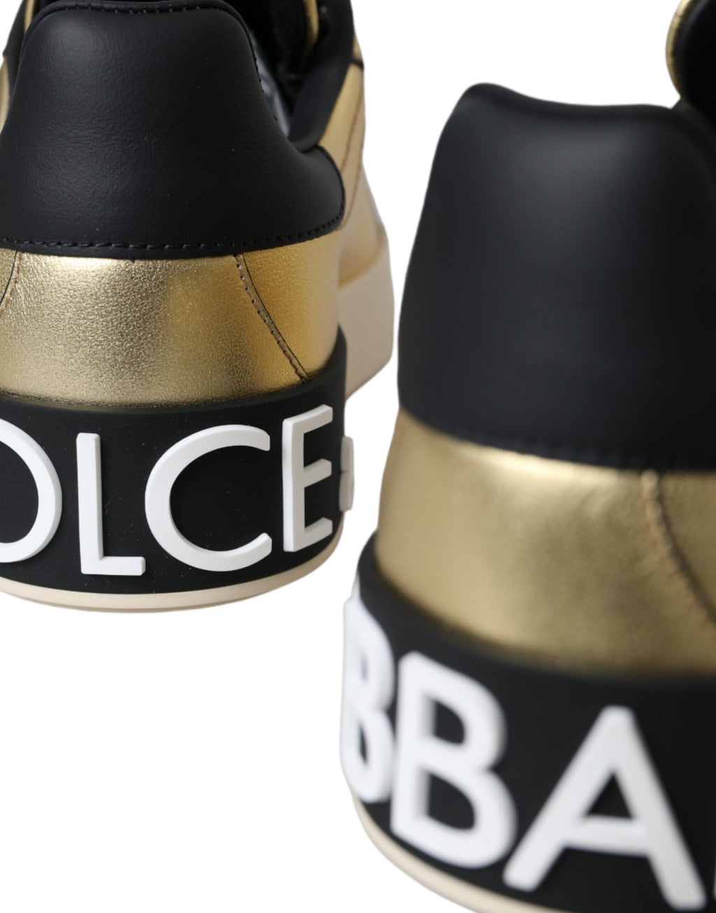 Dolce & Gabbana Gold Low Top Sneakers for Women additional view