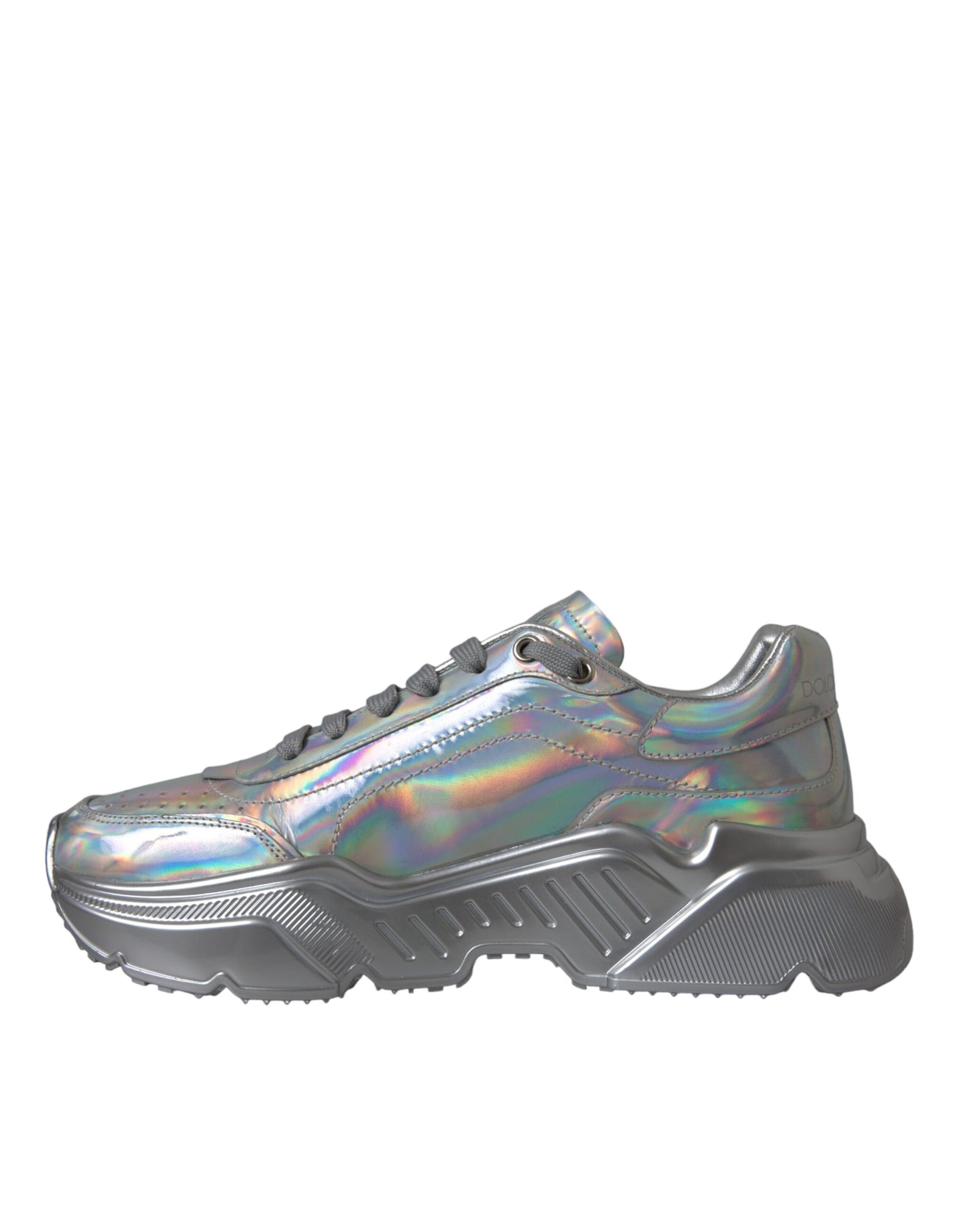 Dolce & Gabbana Silver Chunky Sneakers for Women additional view
