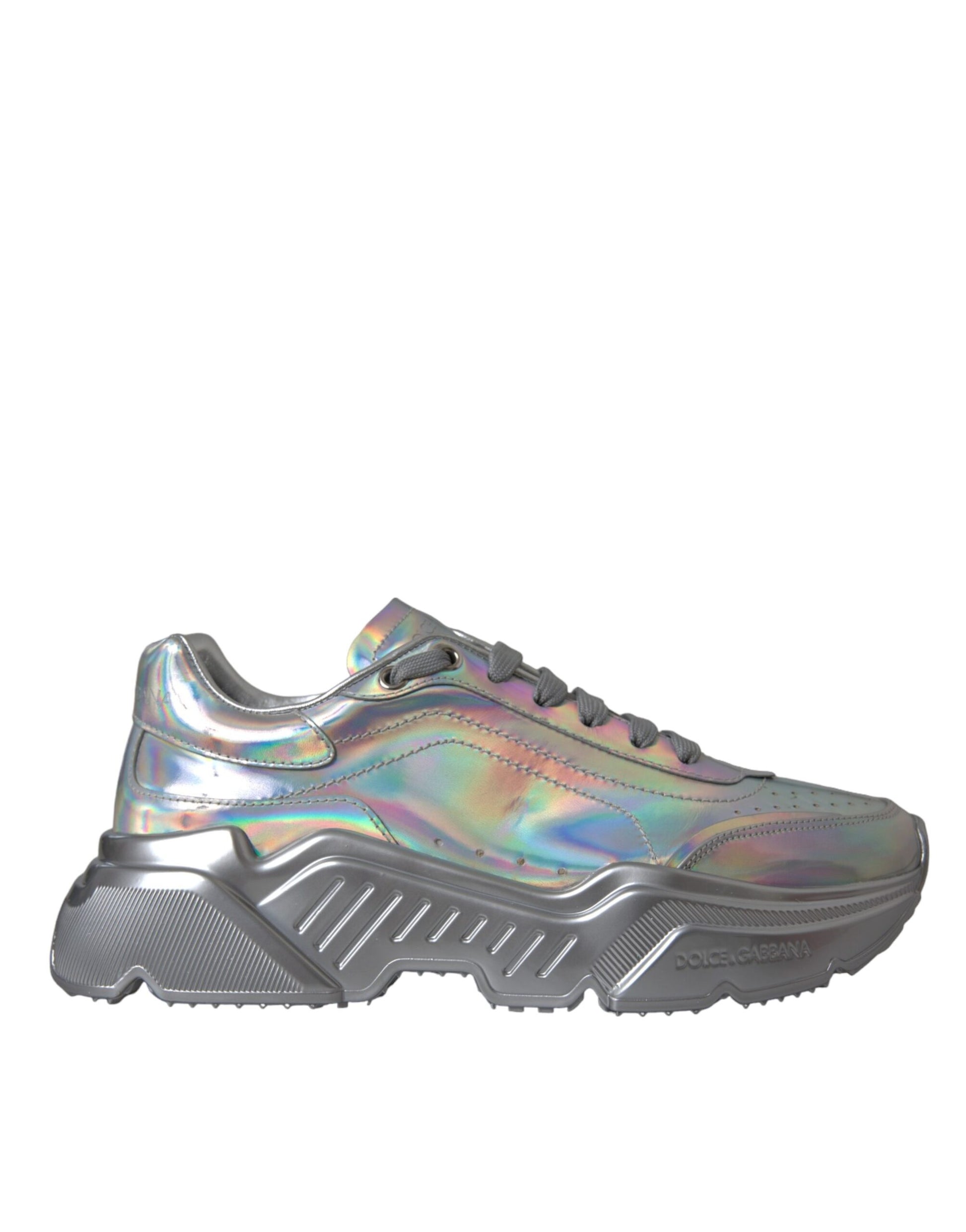 Dolce & Gabbana Silver Chunky Sneakers for Women