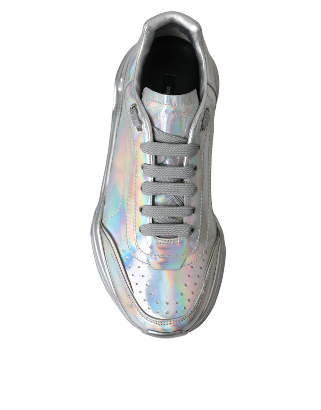 Dolce & Gabbana Silver Chunky Sneakers for Women additional view