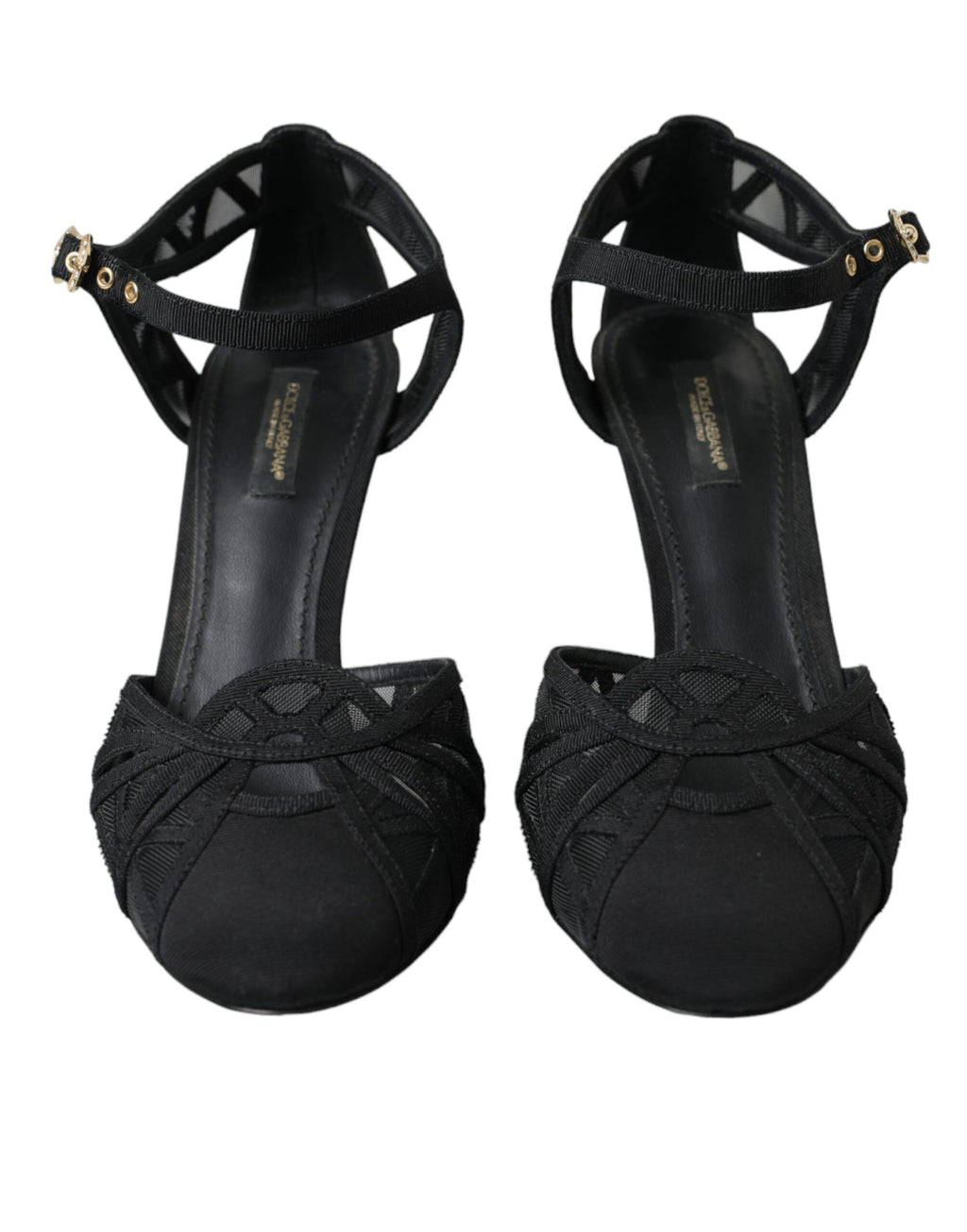 Dolce & Gabbana Black Stiletto Heels for Women alternate view