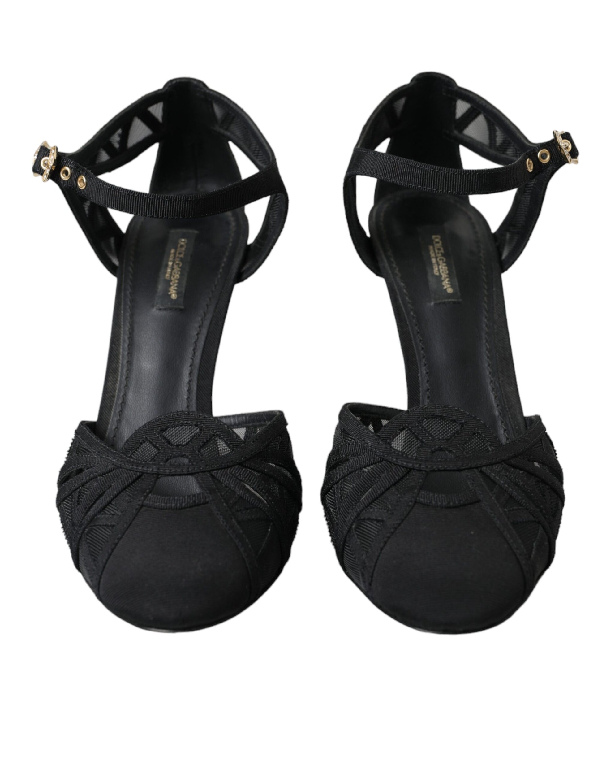 Dolce & Gabbana Black Stiletto Heels for Women alternate view