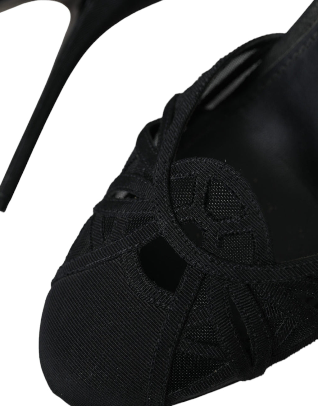 Dolce & Gabbana Black Stiletto Heels for Women additional view