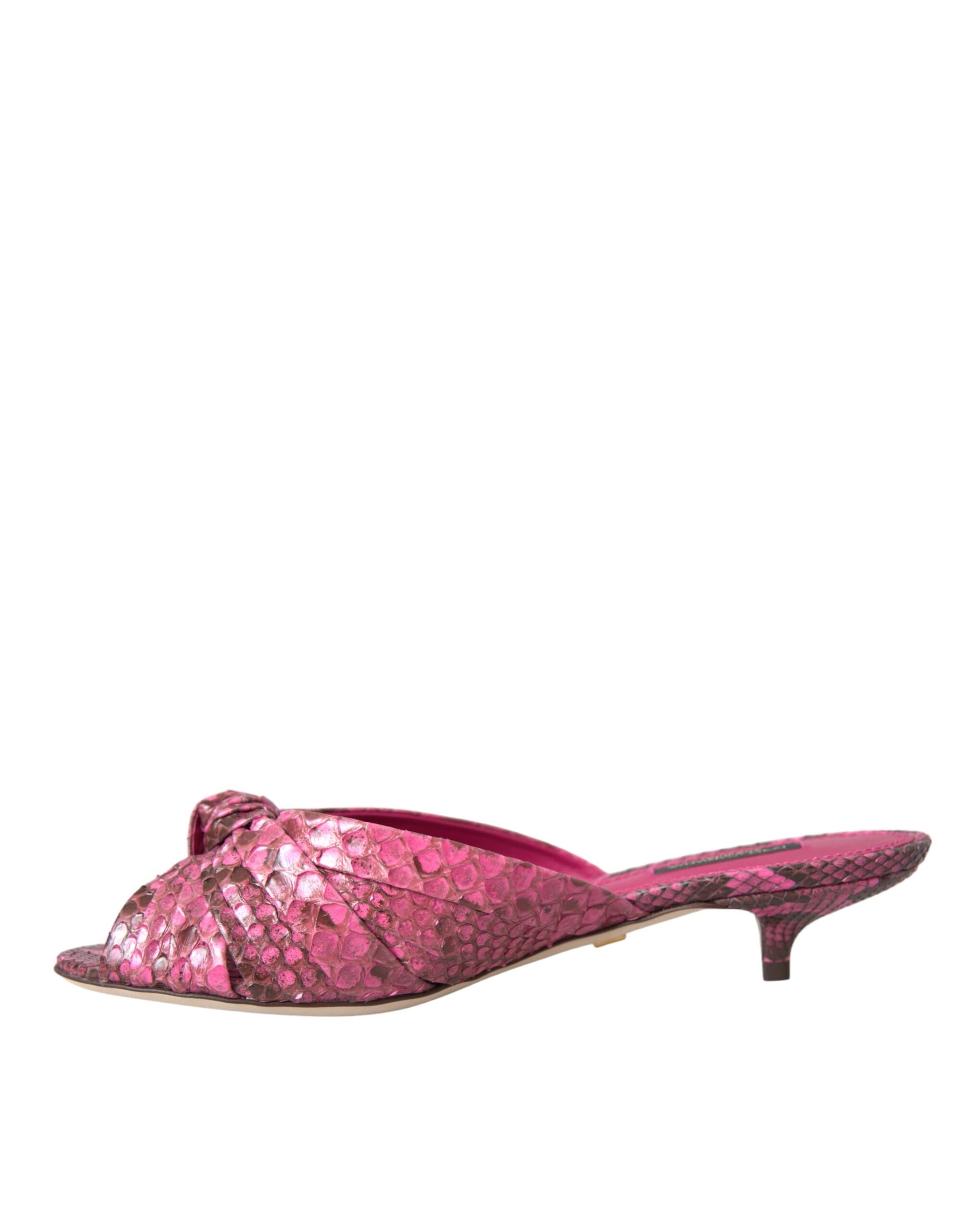 Dolce & Gabbana Pink Stiletto Heels for Women additional view