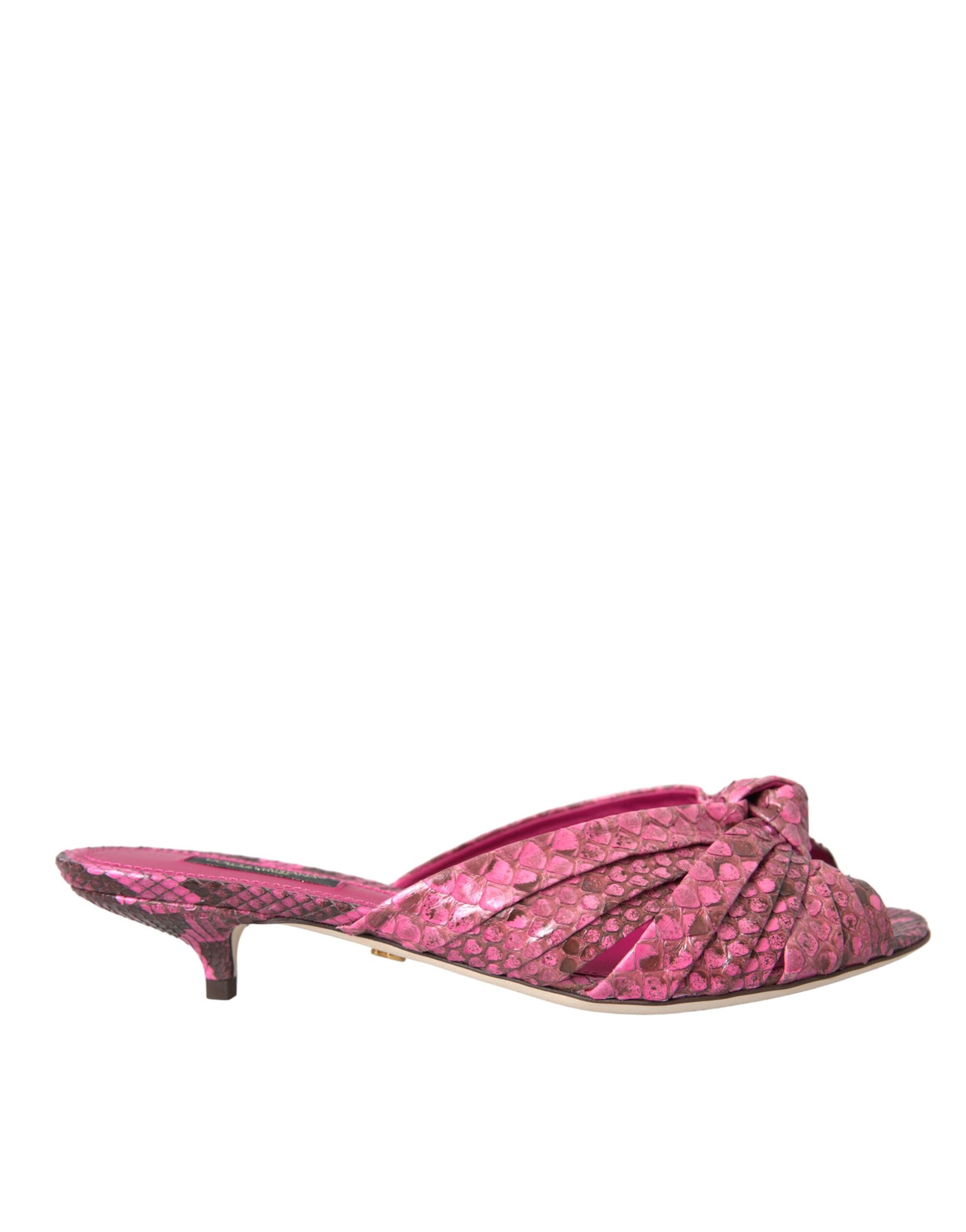Dolce & Gabbana Pink Stiletto Heels for Women