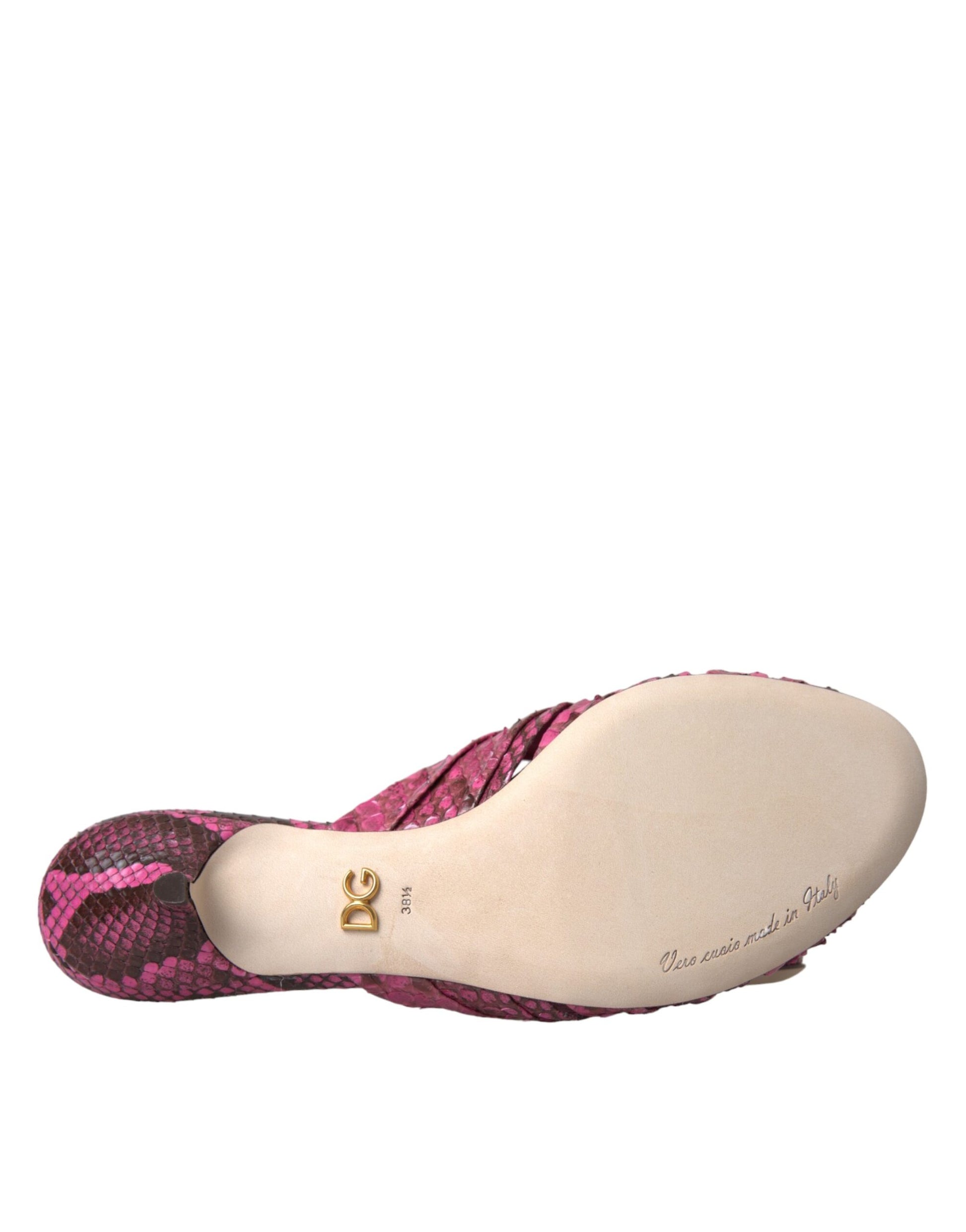 Dolce & Gabbana Pink Stiletto Heels for Women additional view