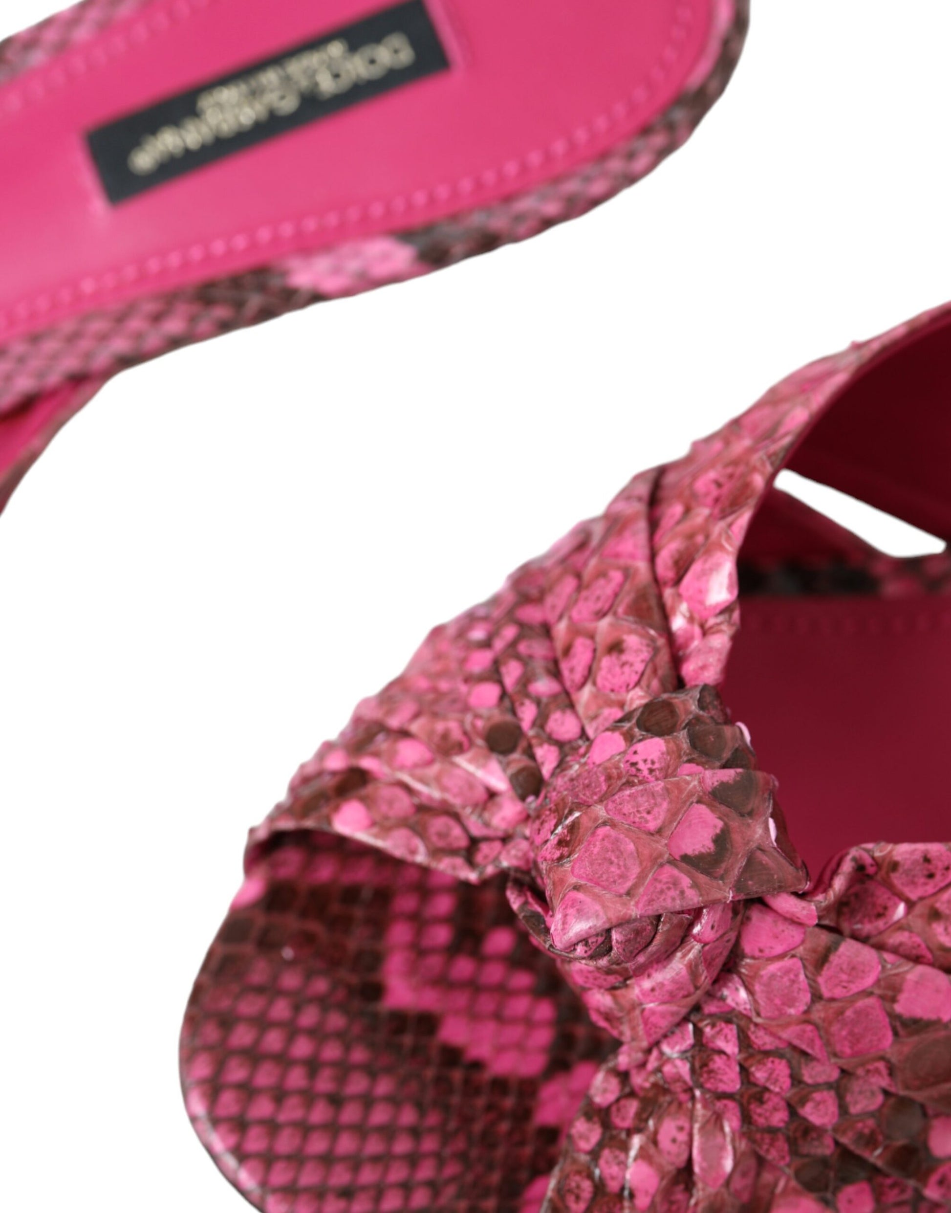 Dolce & Gabbana Pink Stiletto Heels for Women additional view