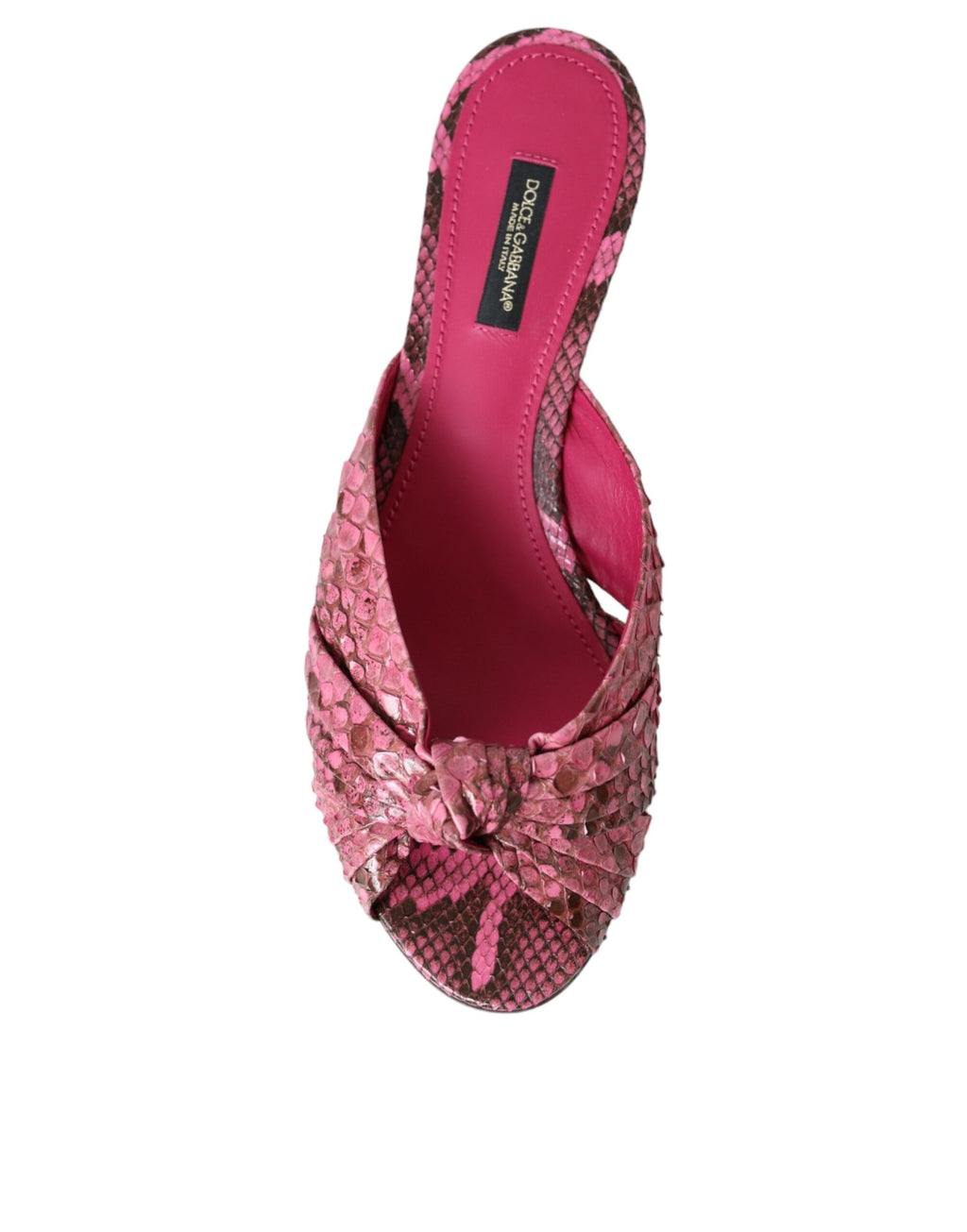 Dolce & Gabbana Pink Stiletto Heels for Women additional view