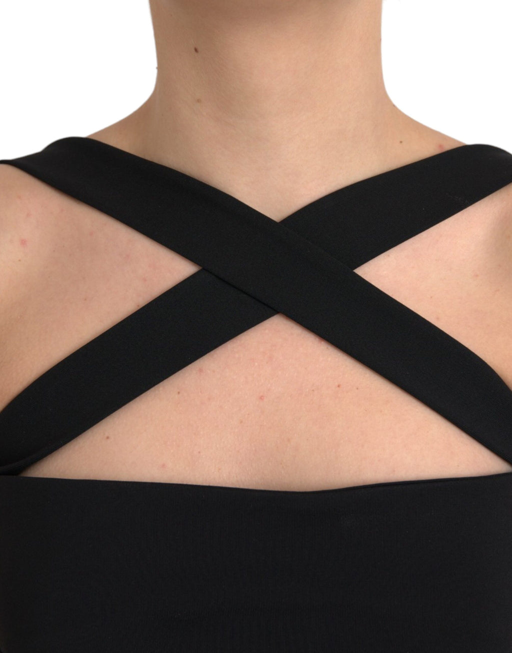 Dolce & Gabbana Black Midi Dress for Women additional view