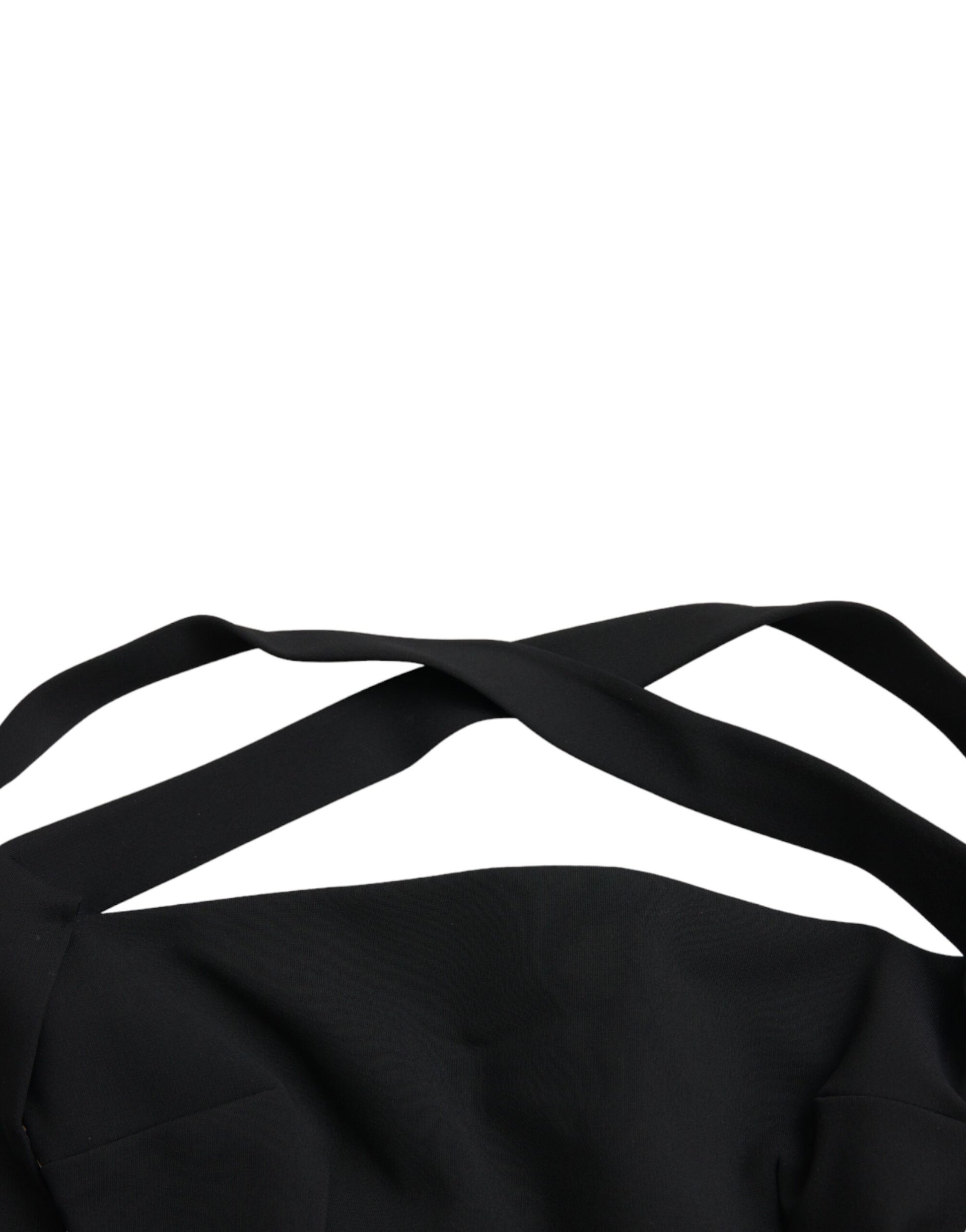 Dolce & Gabbana Black Midi Dress for Women additional view