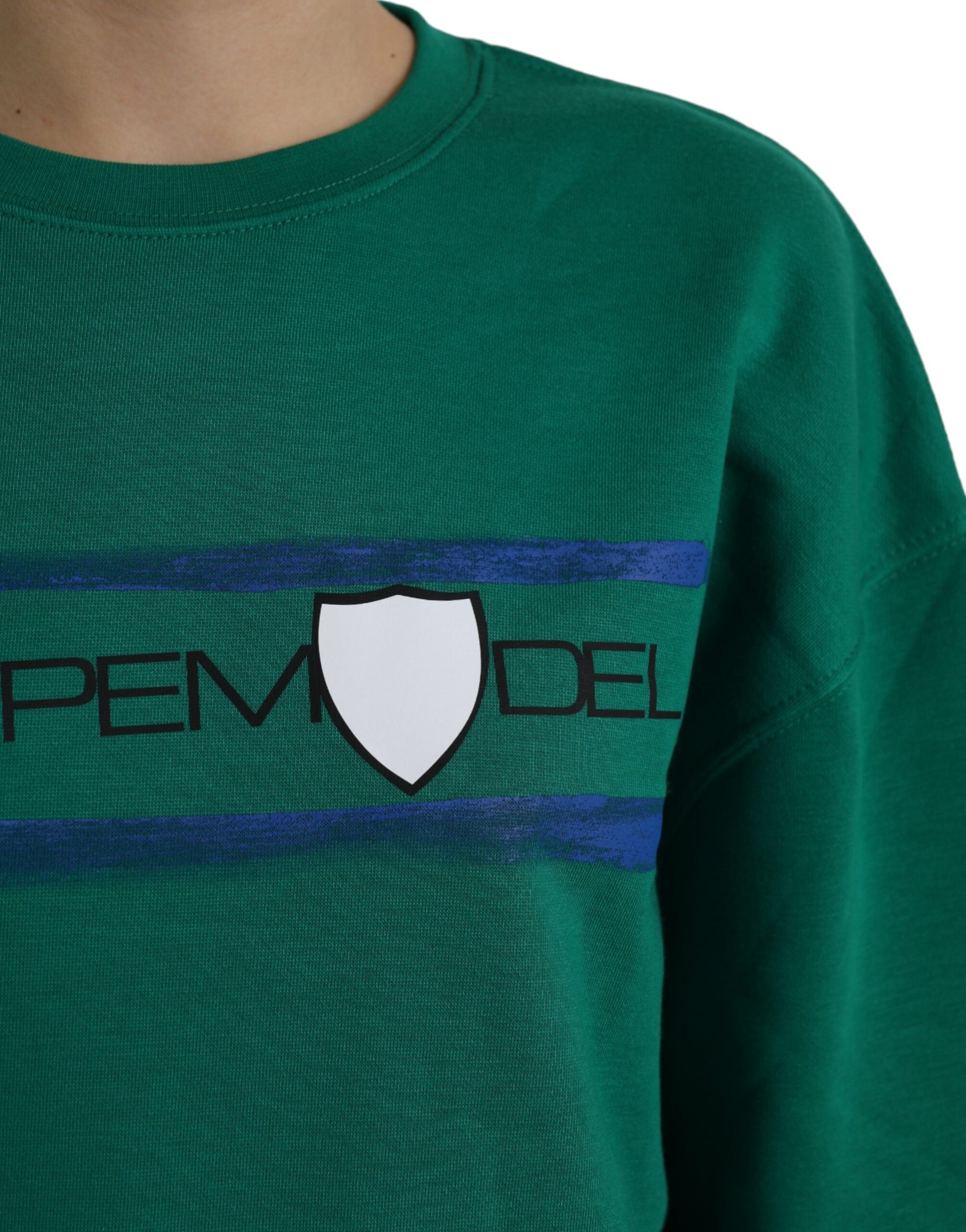 Philippe Model Green Sweatshirt for Women additional view