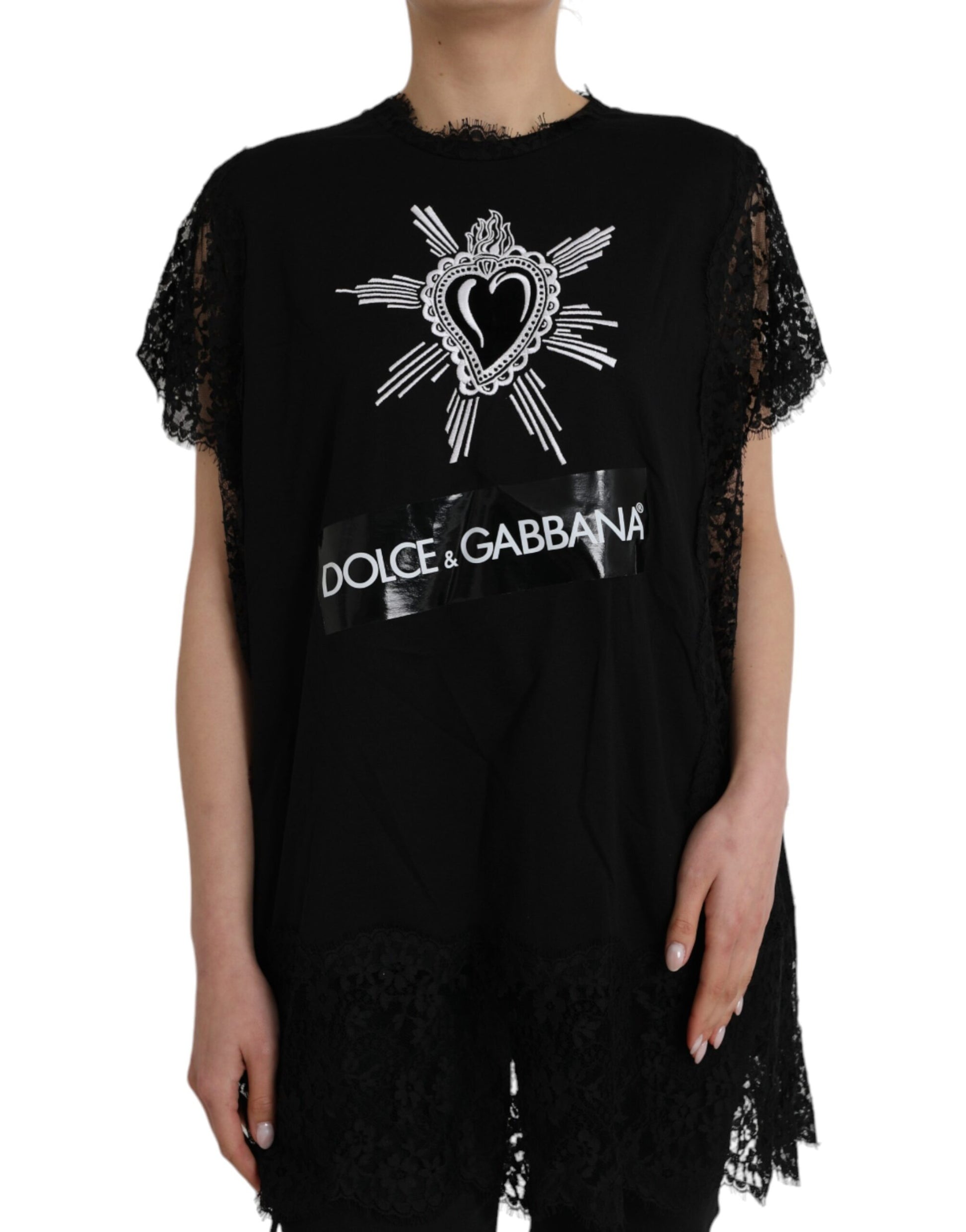 Dolce & Gabbana Black T-Shirt for Women