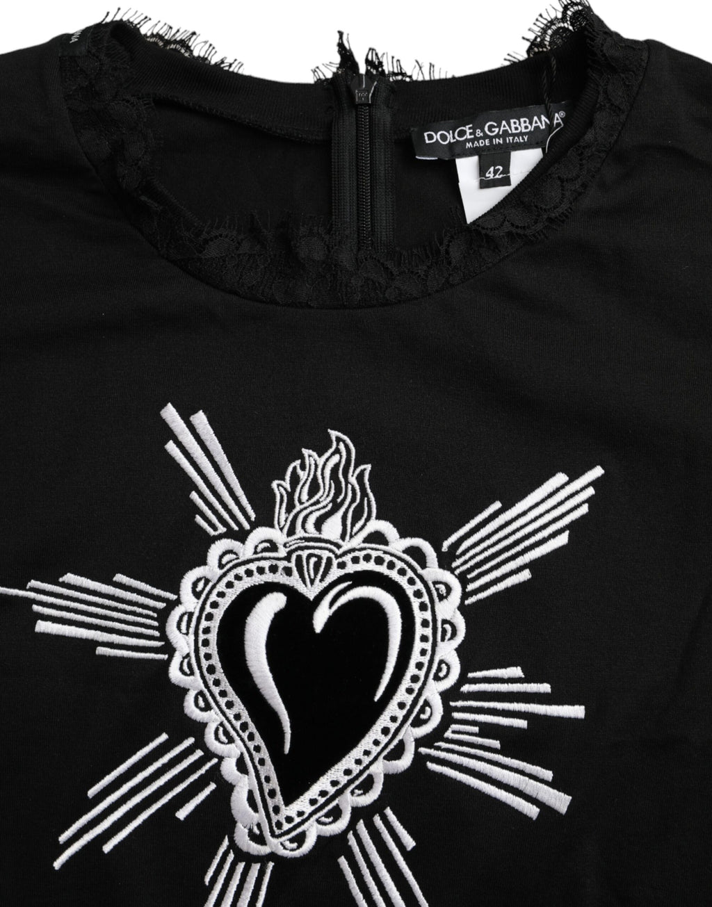 Dolce & Gabbana Black T-Shirt for Women additional view