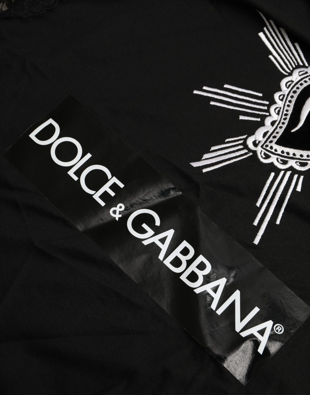Dolce & Gabbana Black T-Shirt for Women additional view