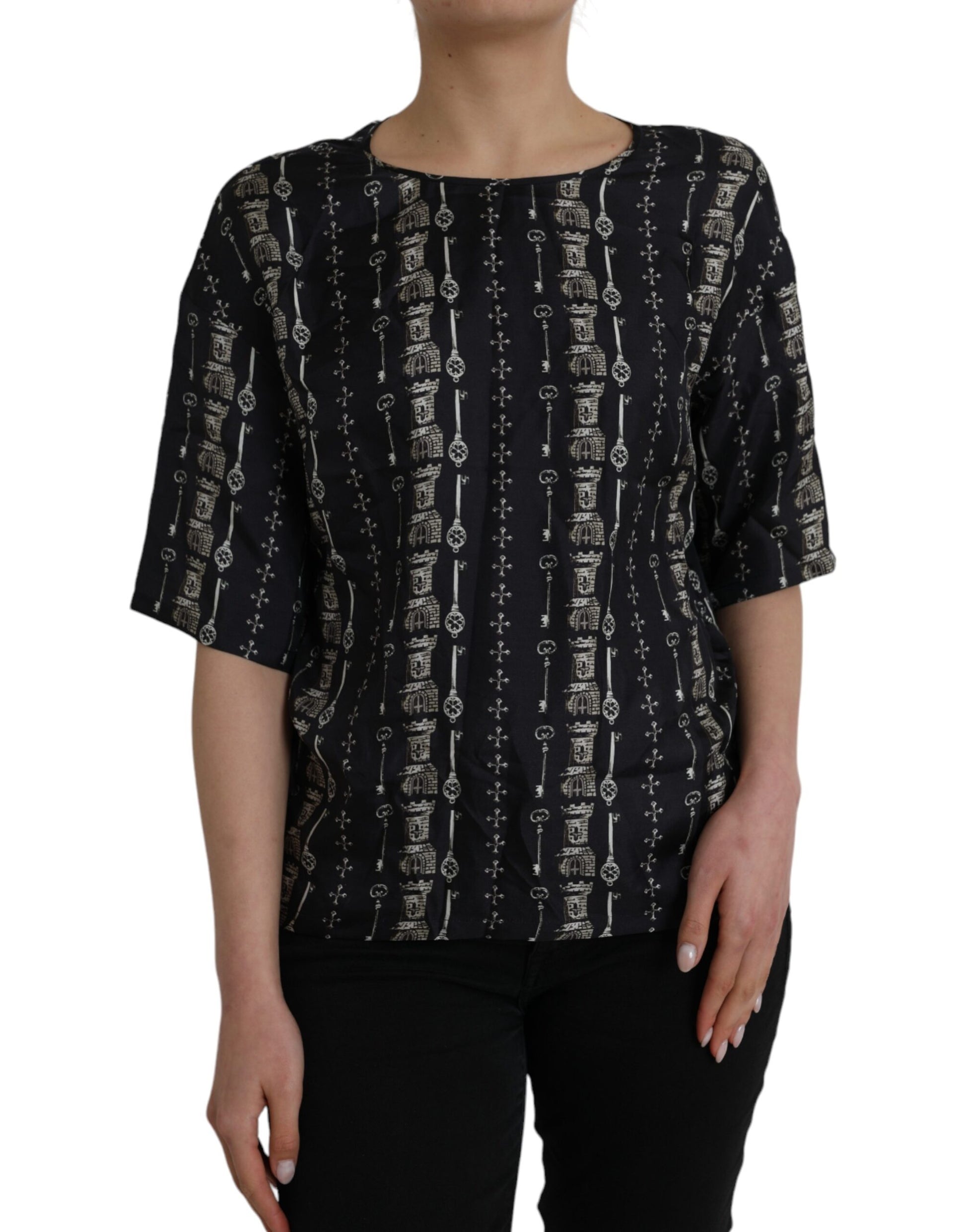Dolce & Gabbana Black T-Shirt for Women alternate view