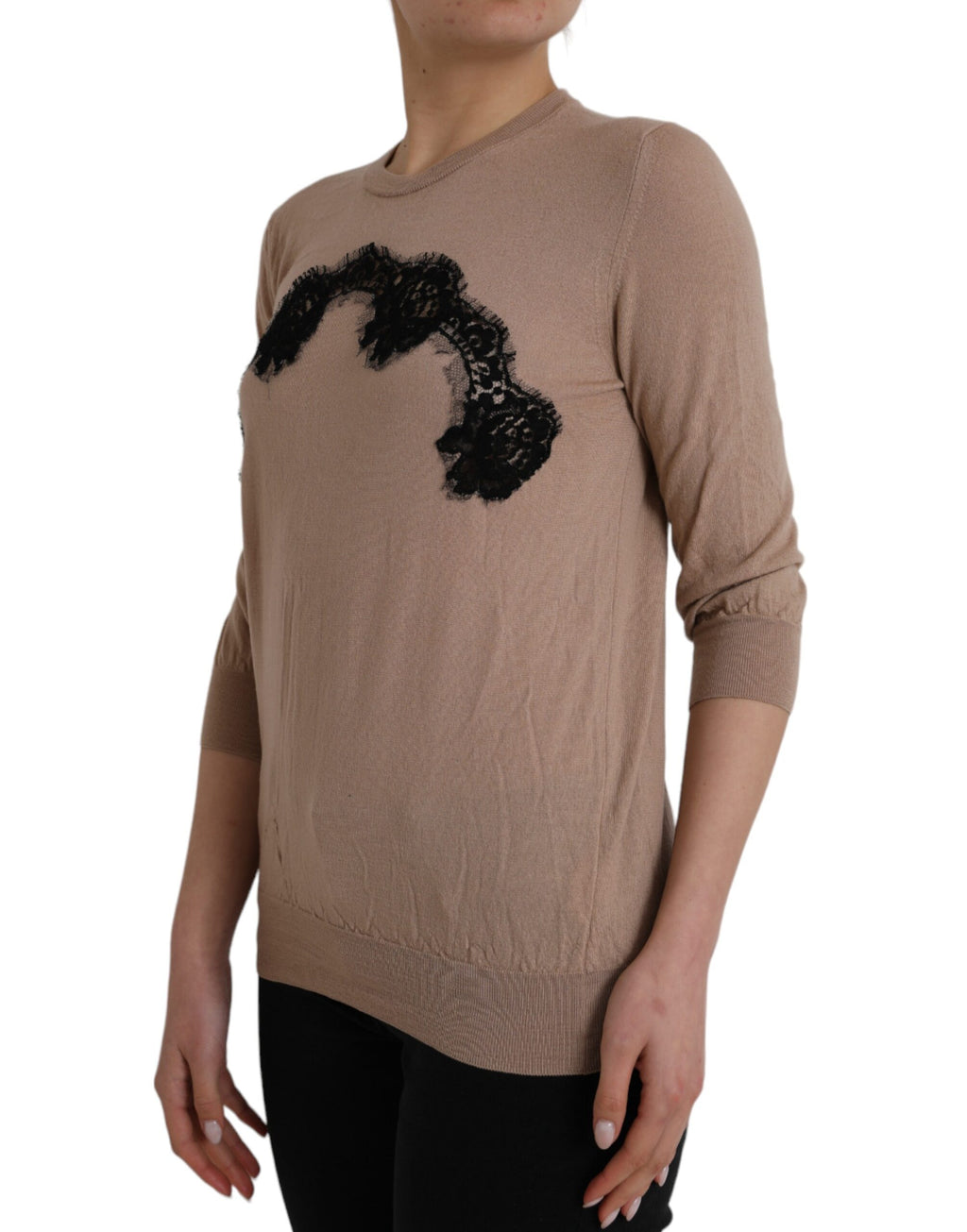 Dolce & Gabbana Brown T-Shirt for Women detail view