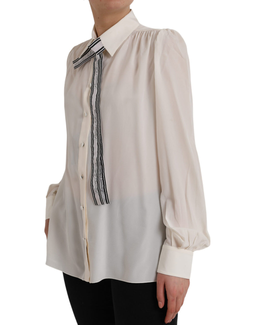 Dolce & Gabbana White Blouse for Women detail view