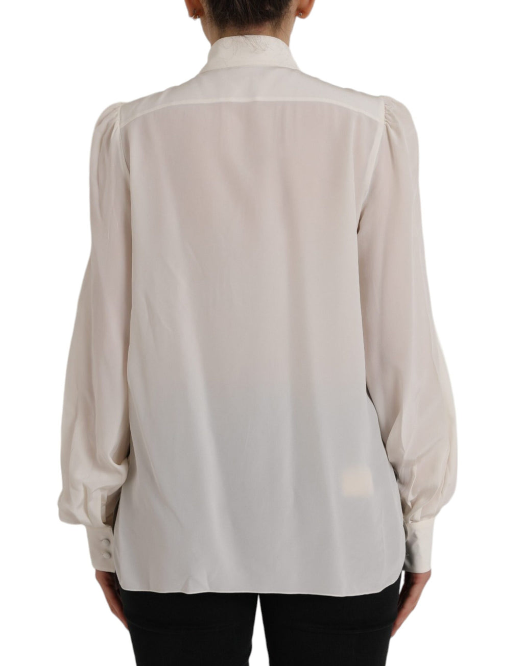 Dolce & Gabbana White Blouse for Women side view