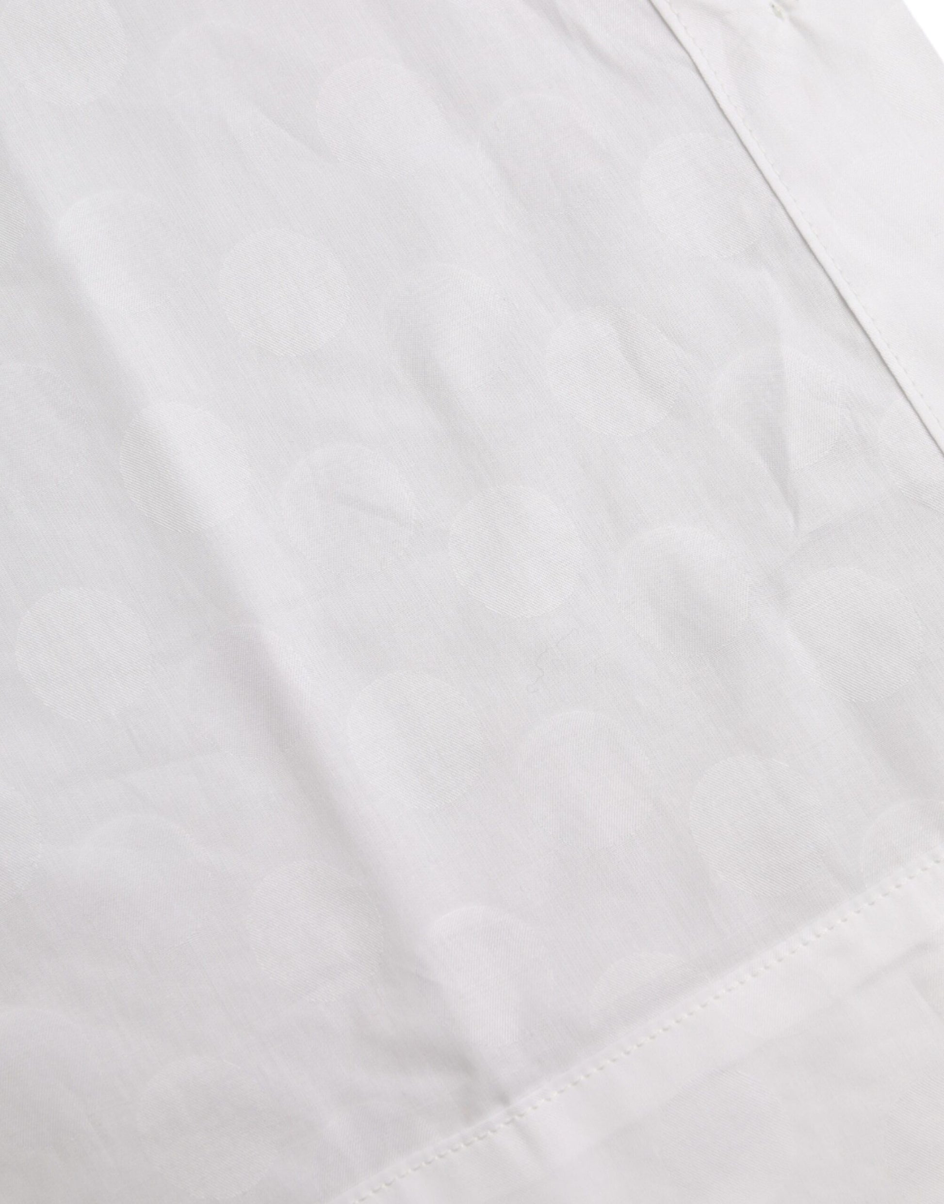 Haut polo Dolce & Gabbana blanc à col et manches courtes