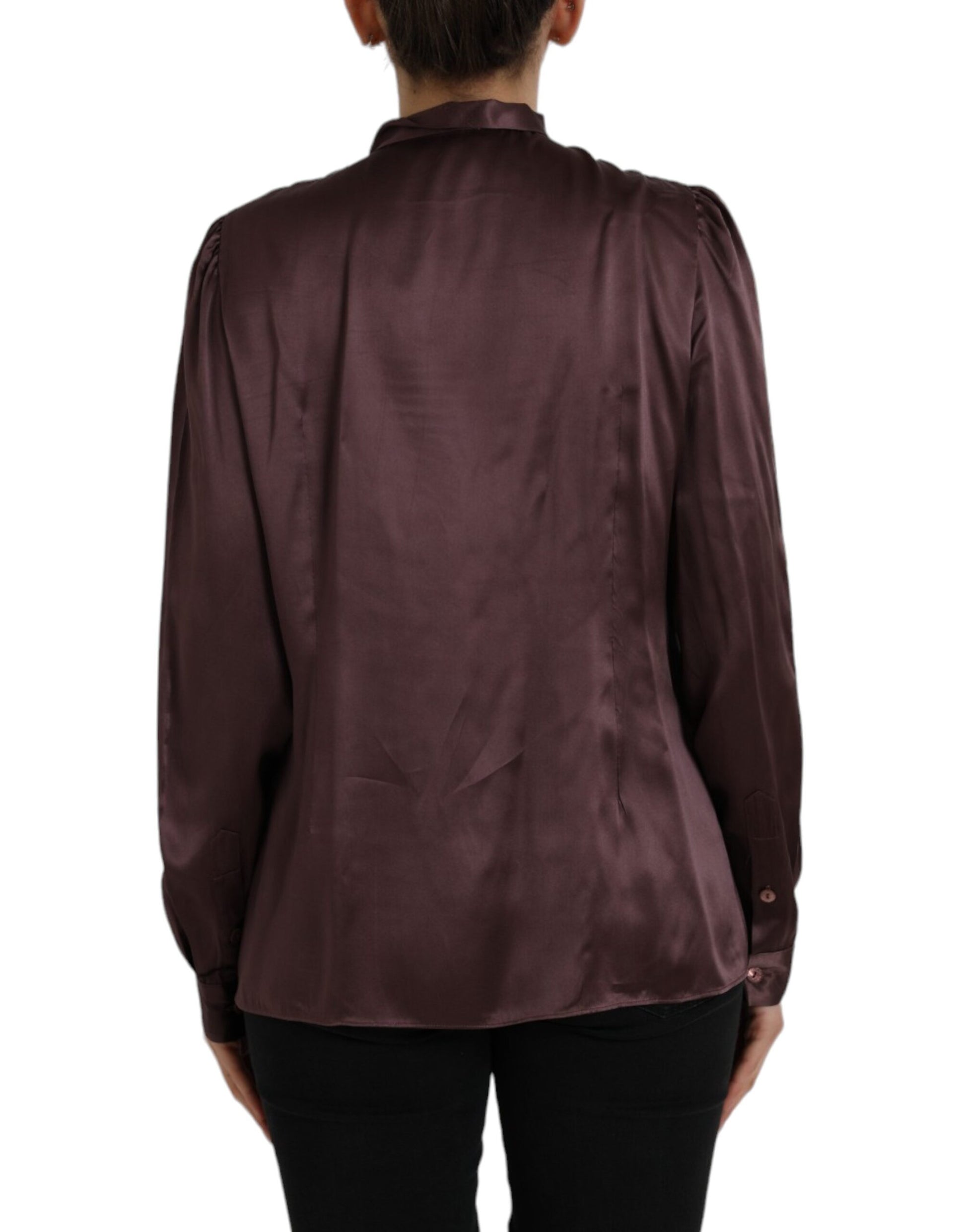 Dolce & Gabbana Brown Blouse for Women side view