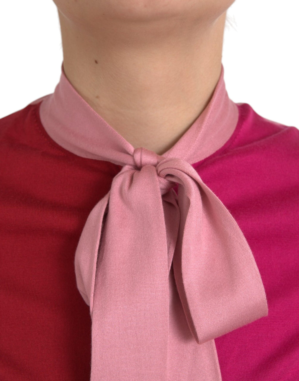 Dolce & Gabbana Pink T-Shirt for Women side view