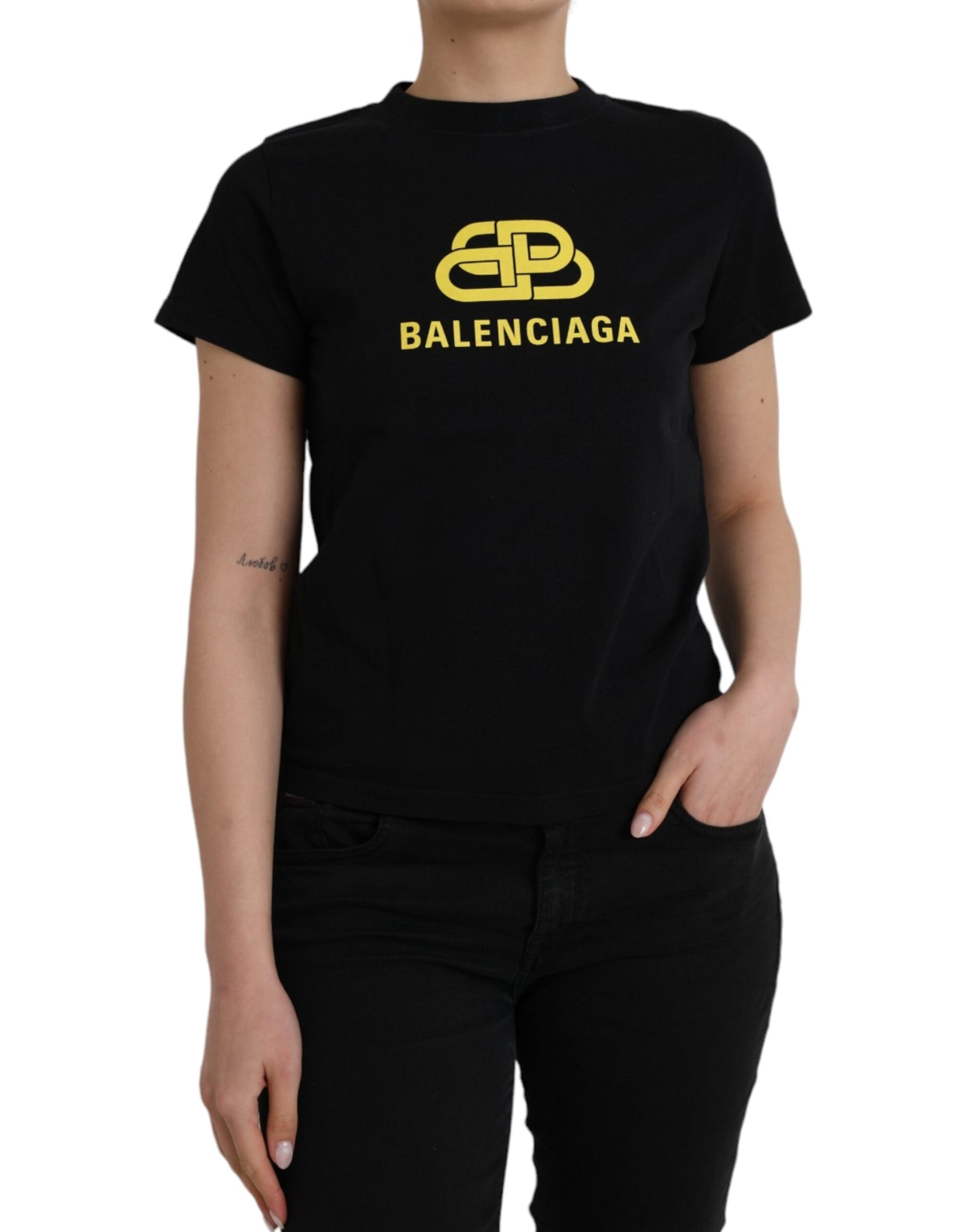 Balenciaga Black T-Shirt for Women