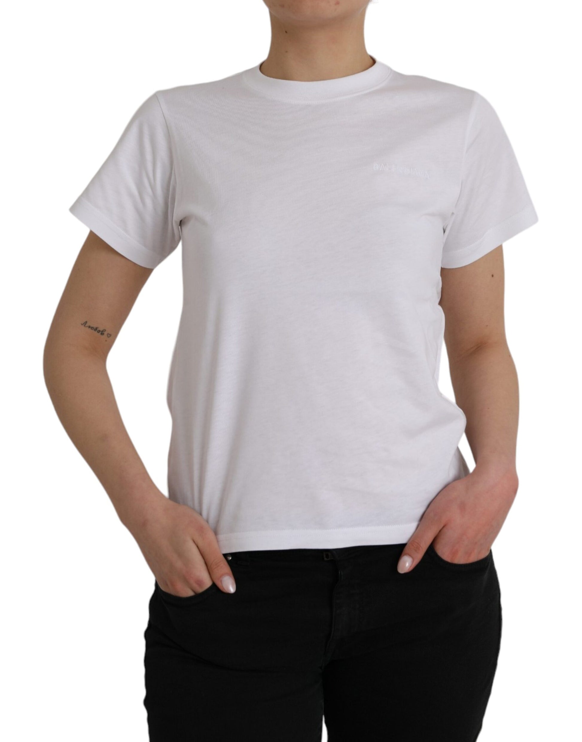 Balenciaga White T-Shirt for Women