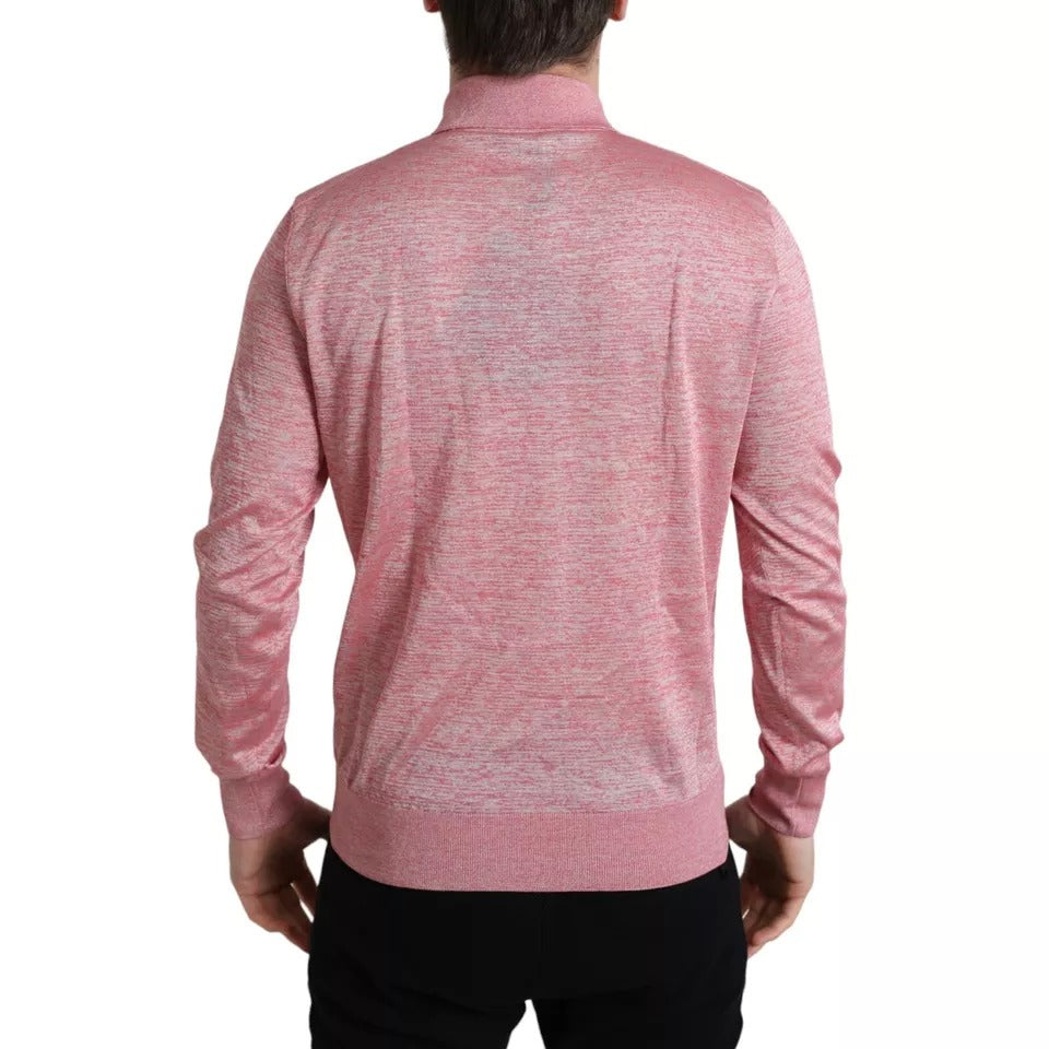 Dolce & Gabbana Pink Sweatshirt for Men detail view