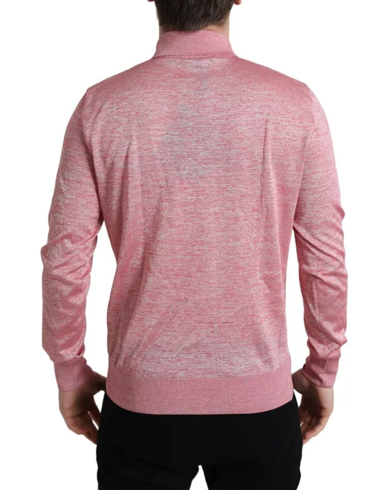 Dolce & Gabbana Pink Sweatshirt for Men side view