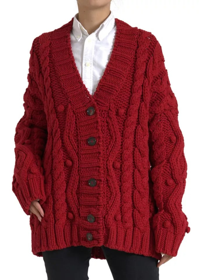 Dolce & Gabbana Red Cardigan for Women additional view