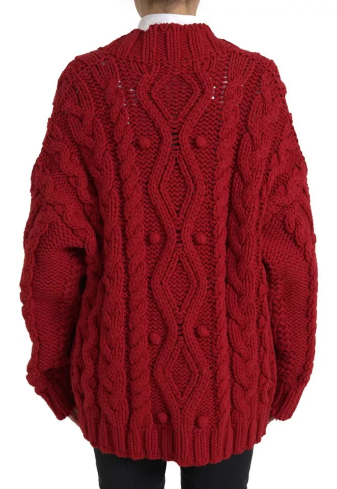 Dolce & Gabbana Red Cardigan for Women additional view