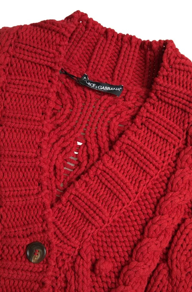 Dolce & Gabbana Red Cardigan for Women additional view
