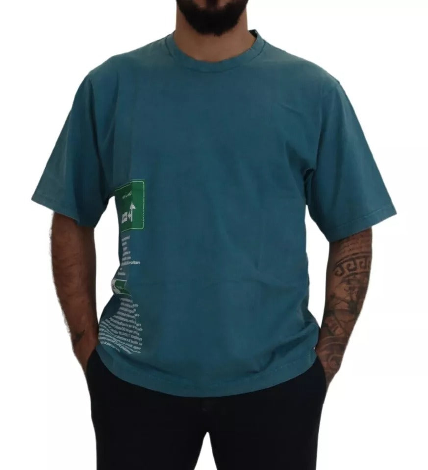 Dolce & Gabbana Blue T-Shirt for Men alternate view