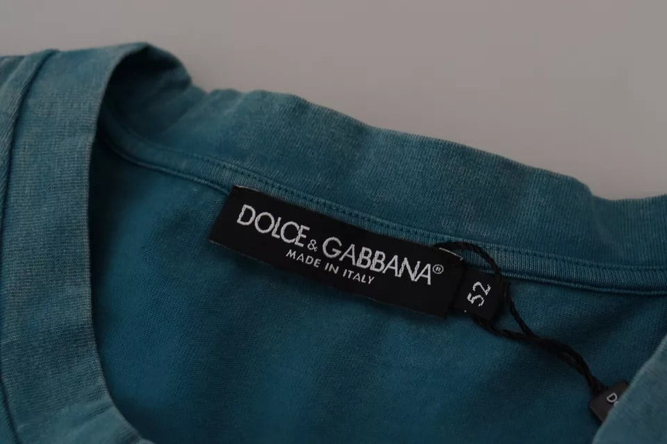 Dolce & Gabbana Blue T-Shirt for Men additional view