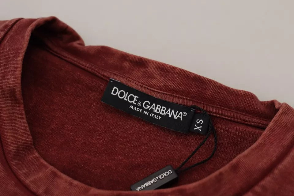 Dolce & Gabbana Red T-Shirt for Men additional view