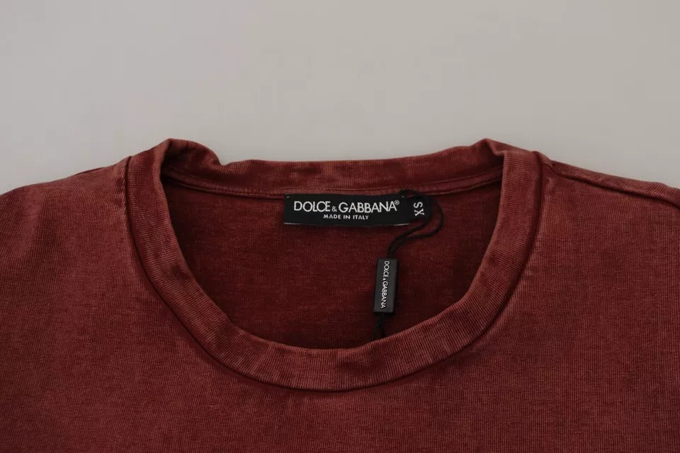 Dolce & Gabbana Red T-Shirt for Men additional view