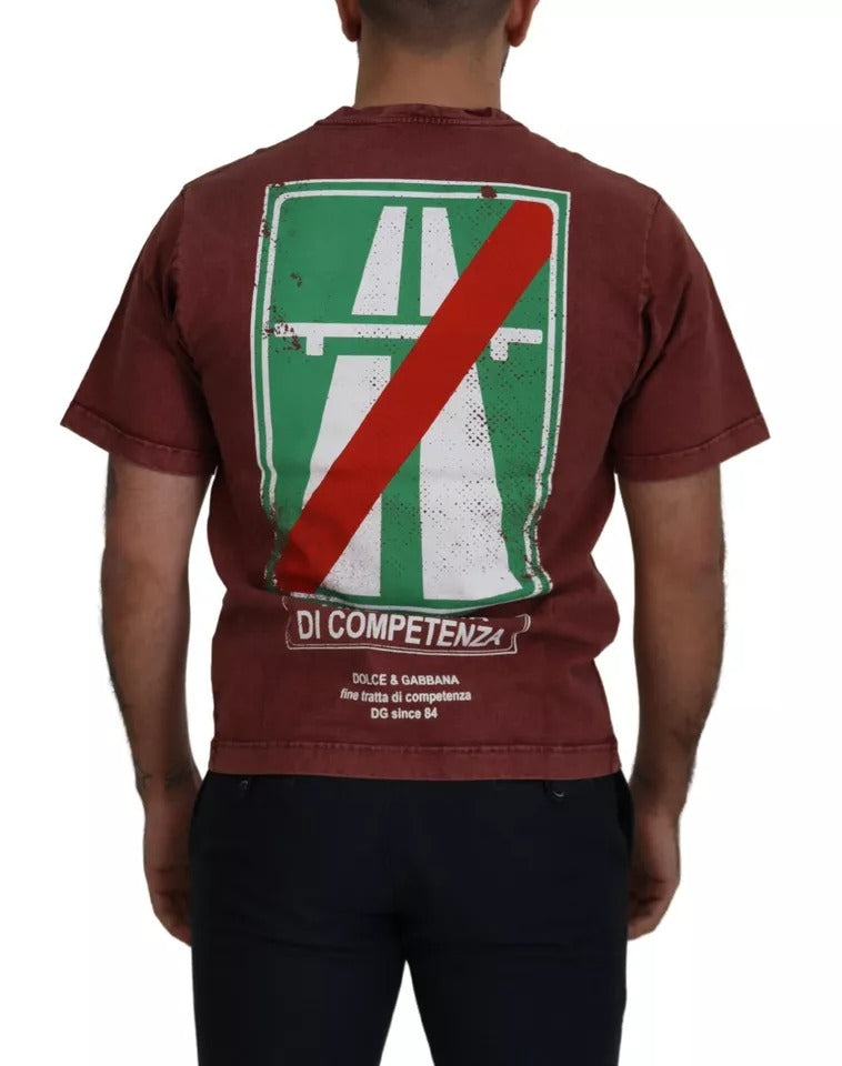 Dolce & Gabbana Red T-Shirt for Men detail view