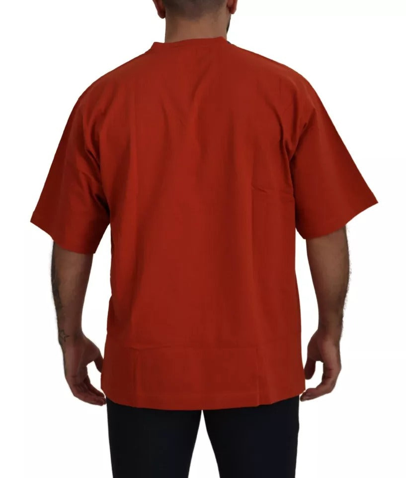 Dolce & Gabbana Red T-Shirt for Men