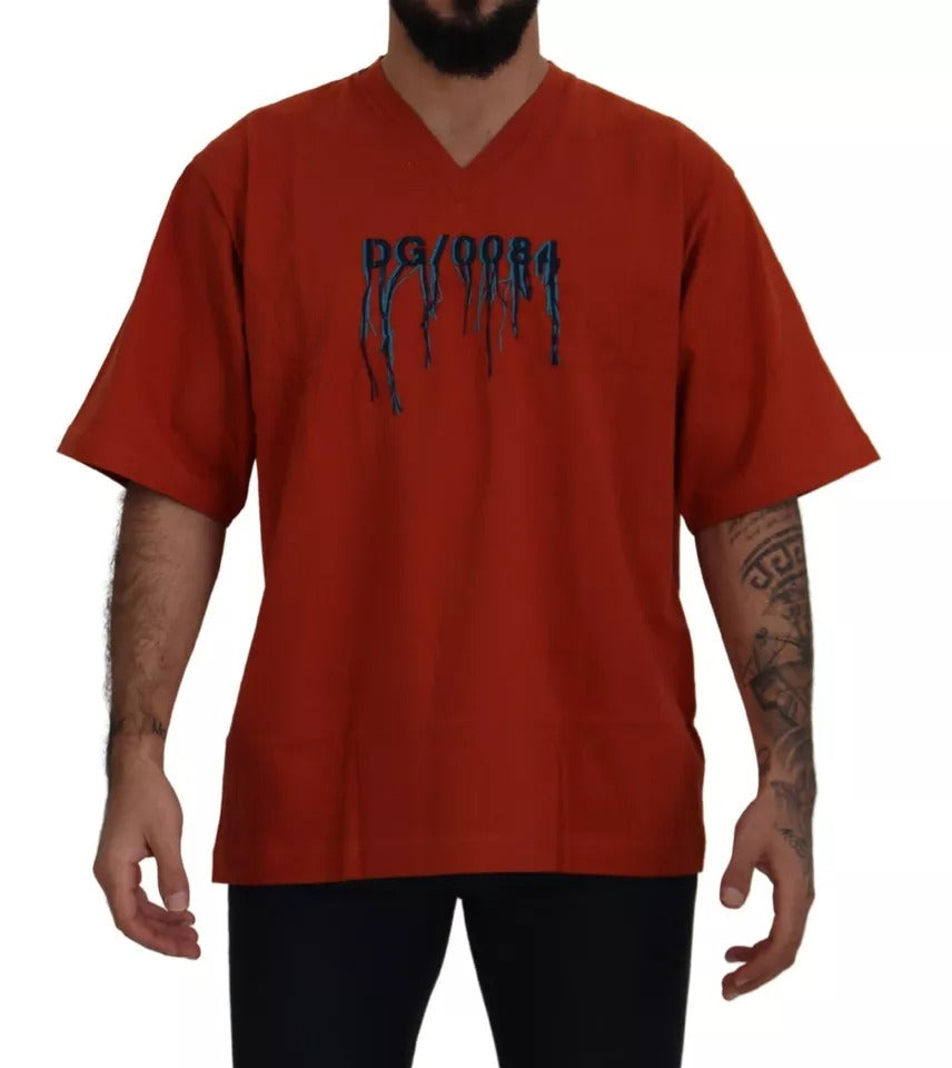 Dolce & Gabbana Red T-Shirt for Men side view